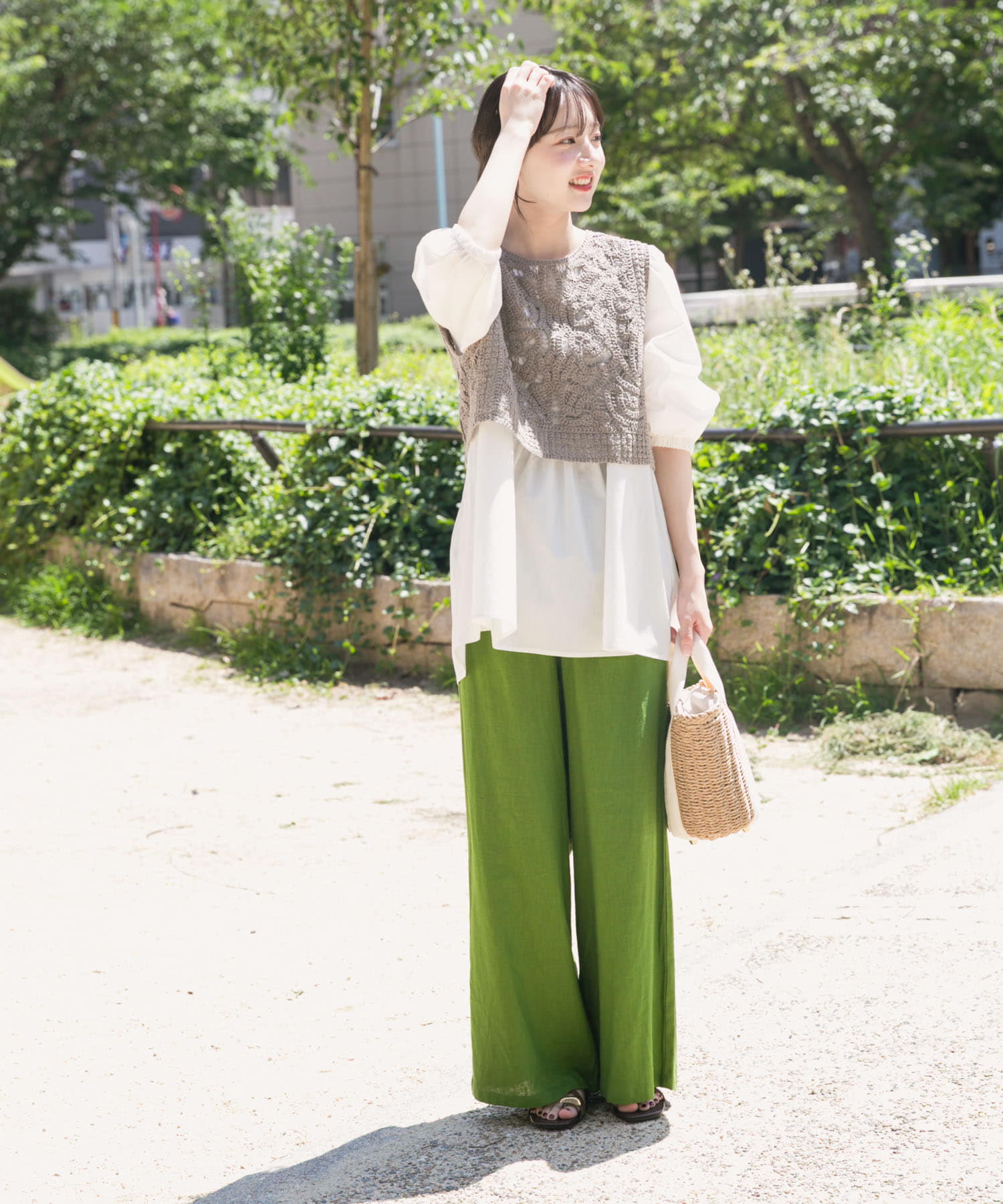 身長：160cm サイズ：FREE