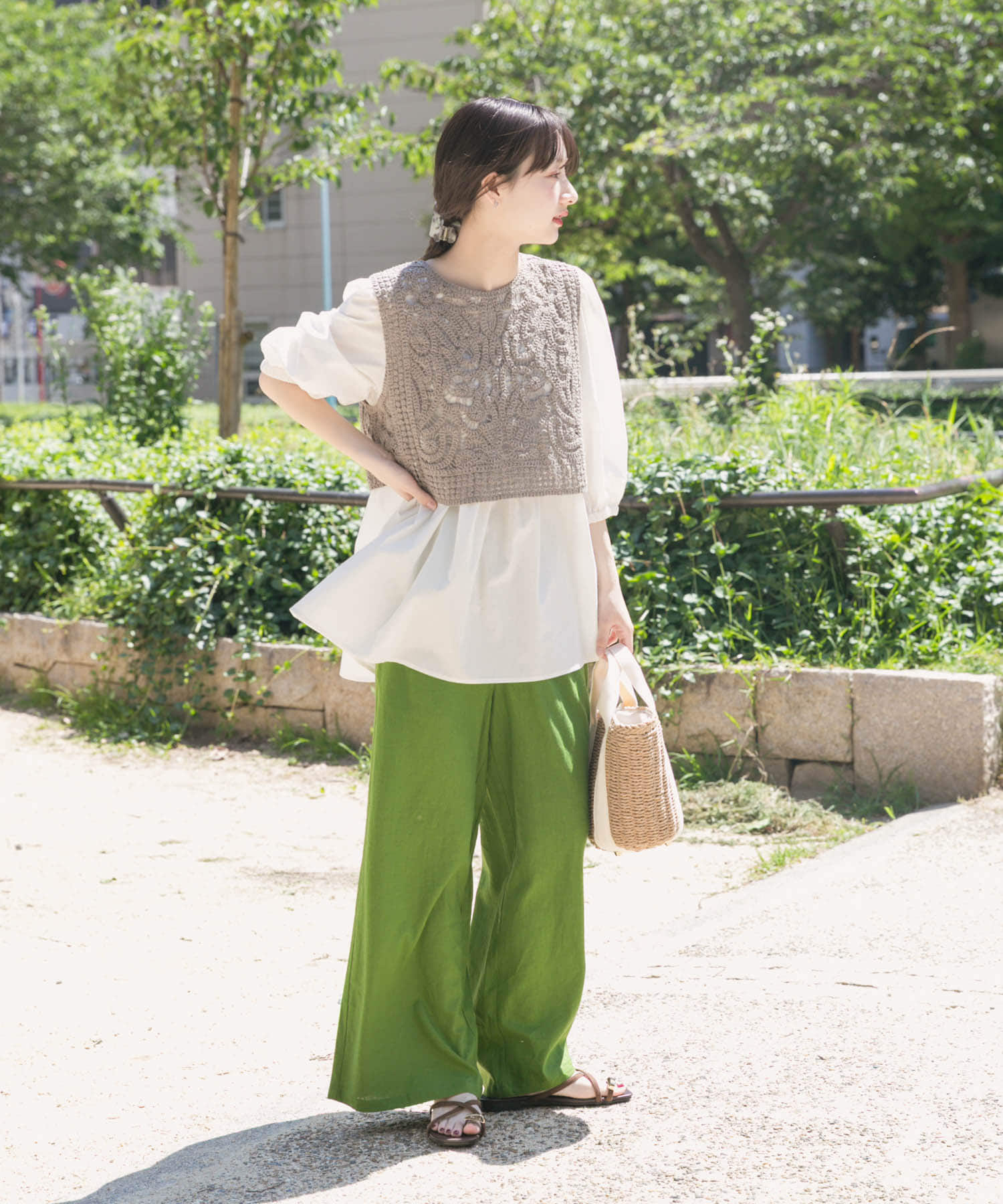 身長：160cm サイズ：FREE