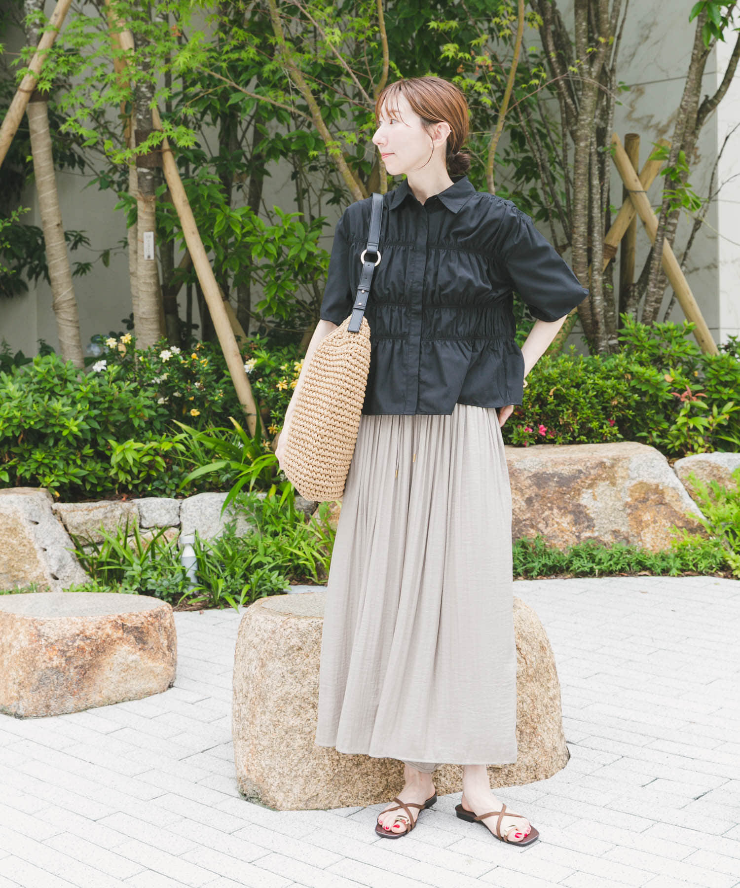 身長：164cm サイズ：FREE