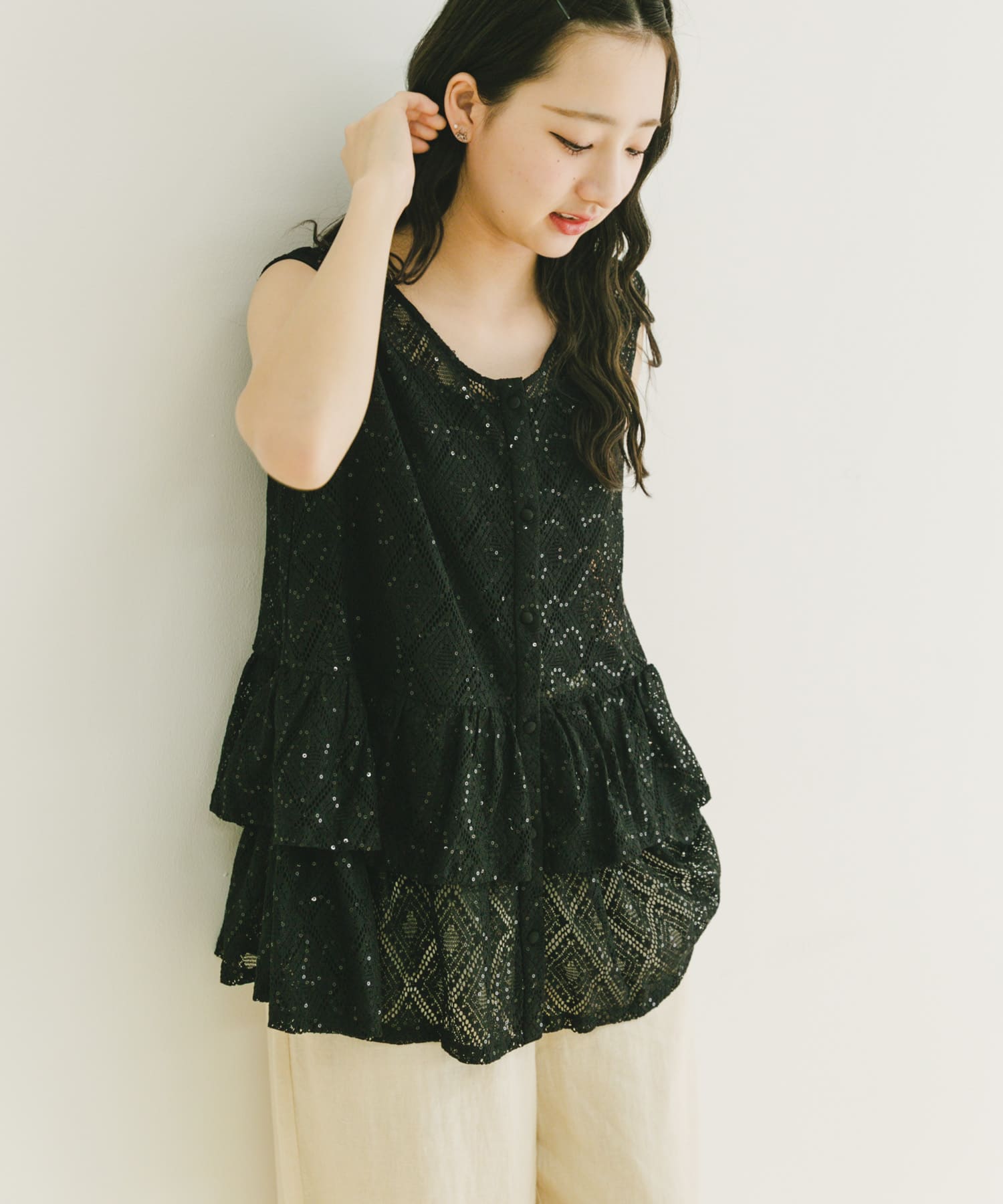 身長：160cm サイズ：FREE