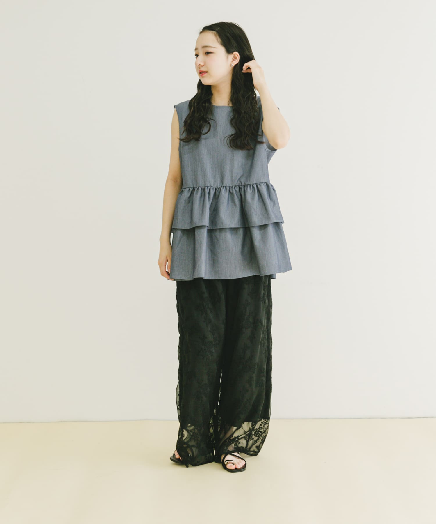 身長：160cm サイズ：FREE