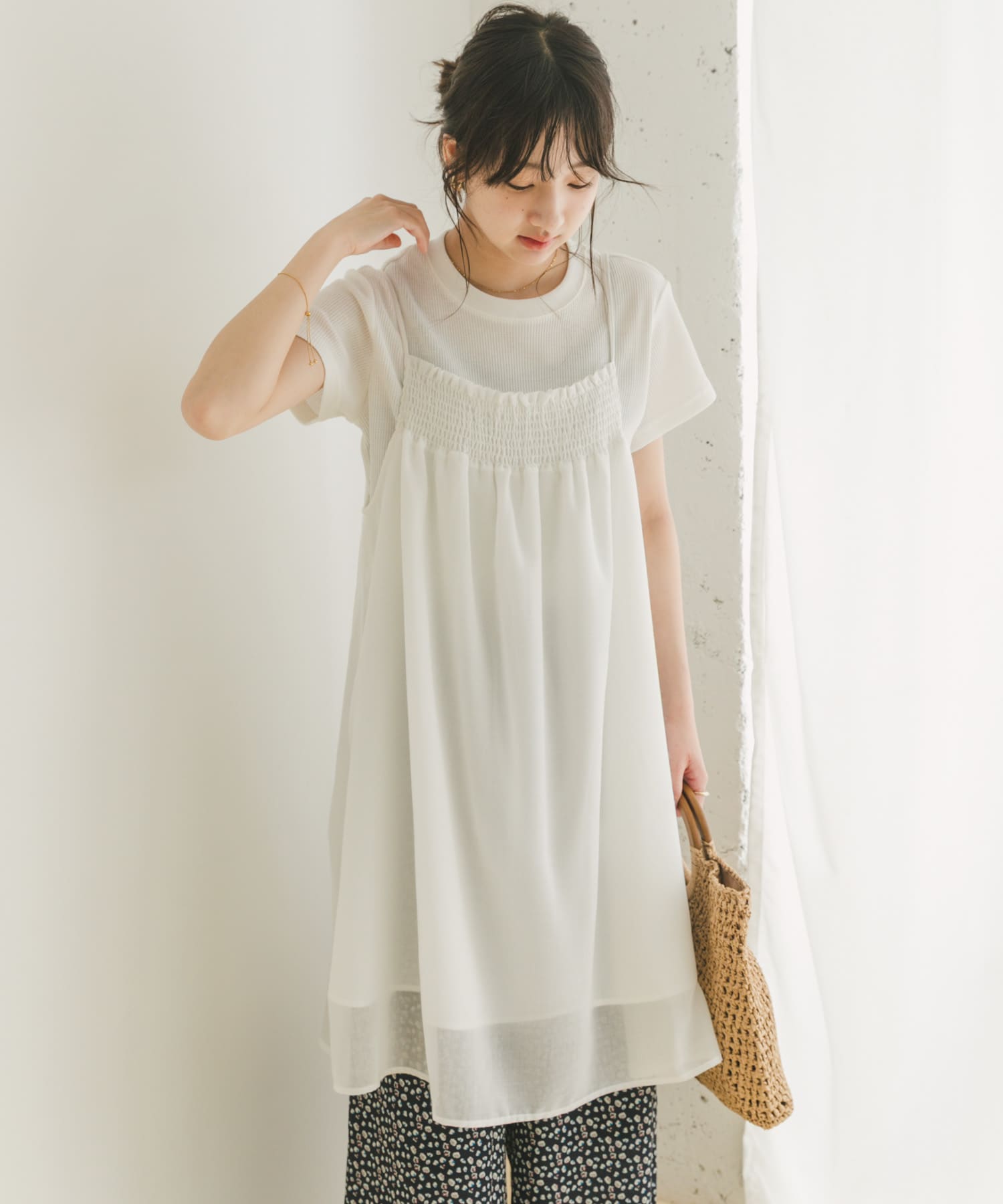 ボイルチュニックキャミソール