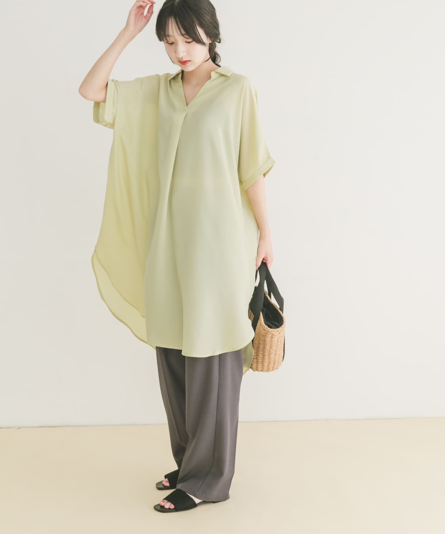 身長：160cm サイズ：FREE
