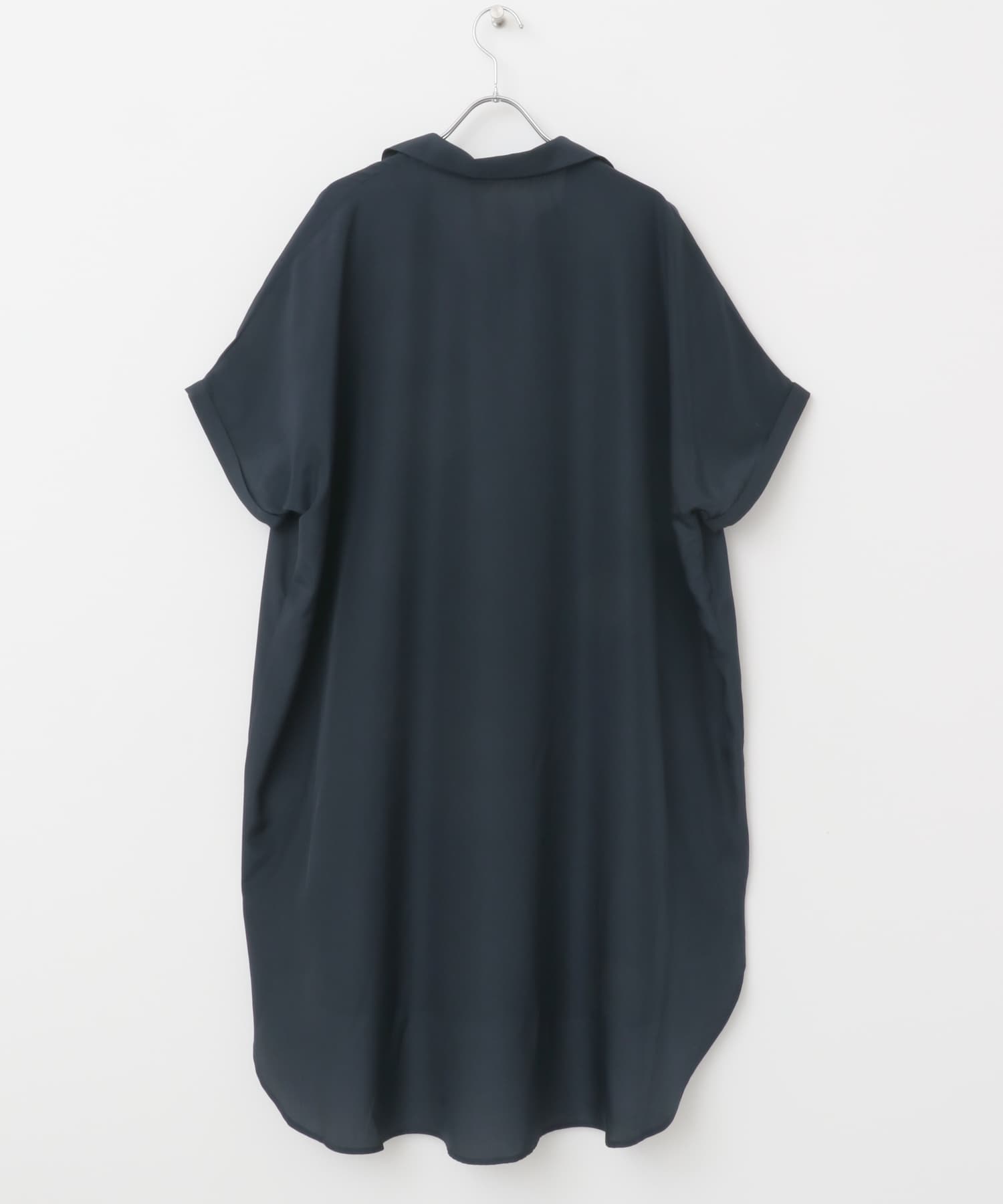 スキッパーフレンチチュニック NVY FREE