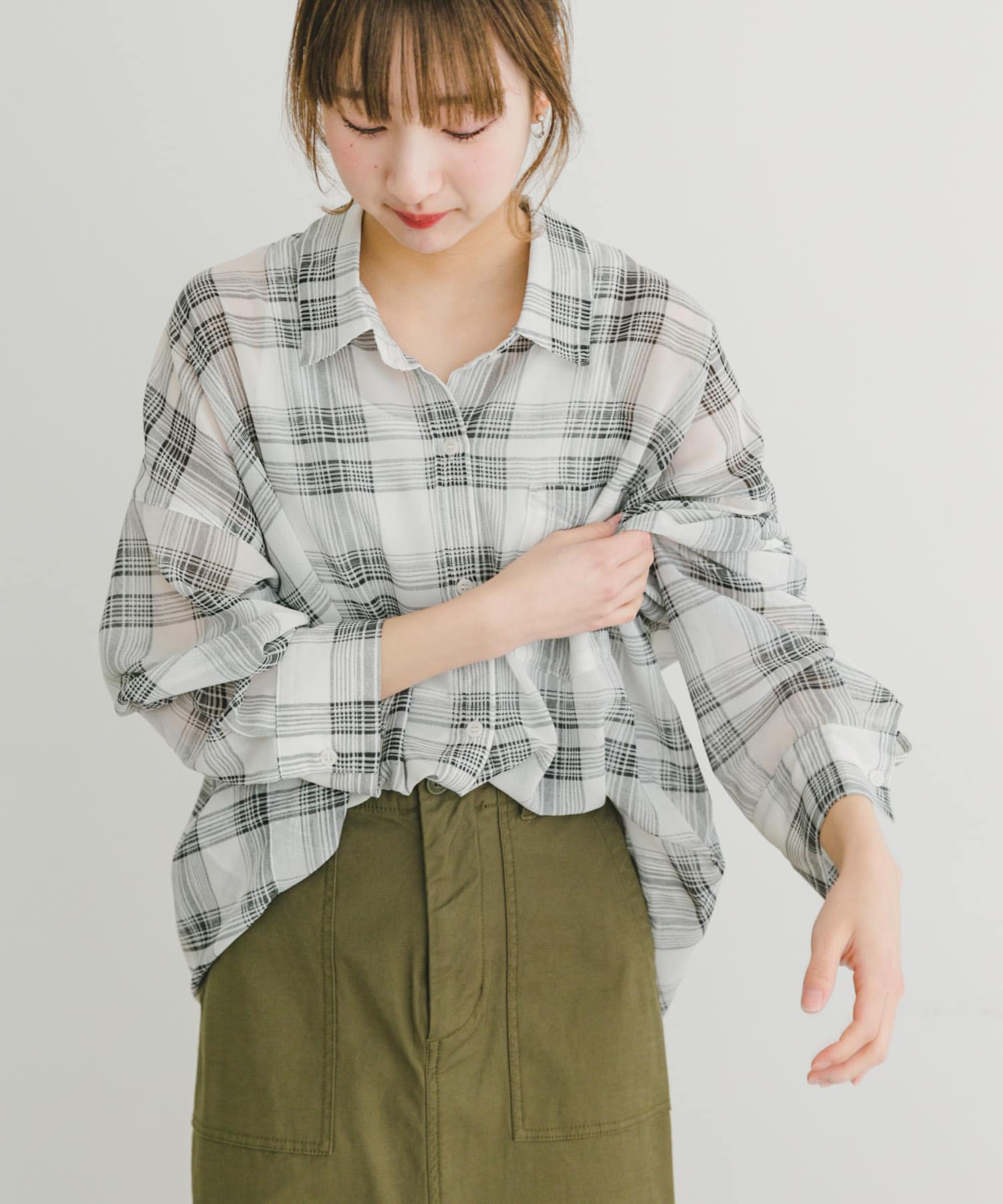 身長：160cm サイズ：FREE