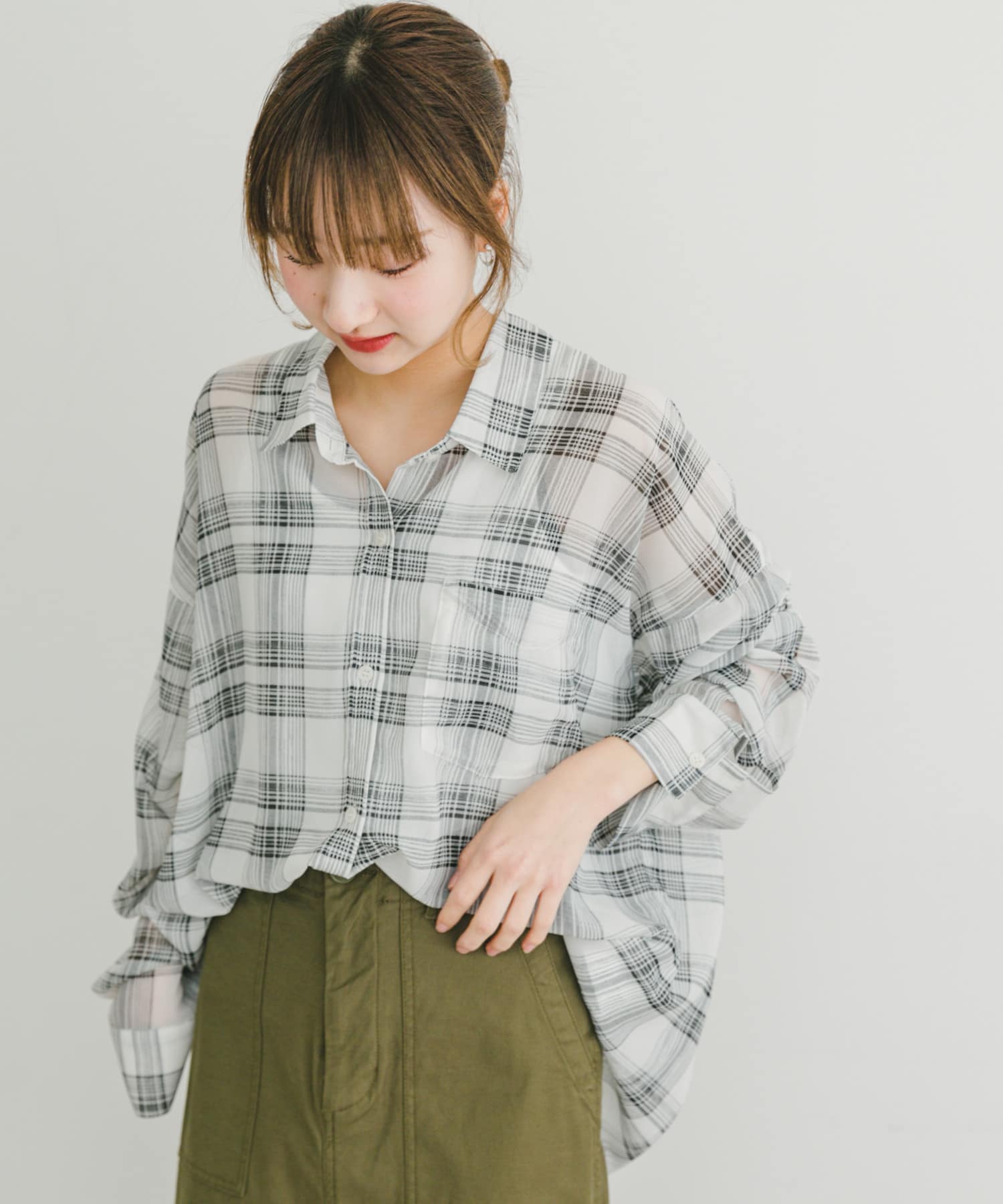 身長：160cm サイズ：FREE
