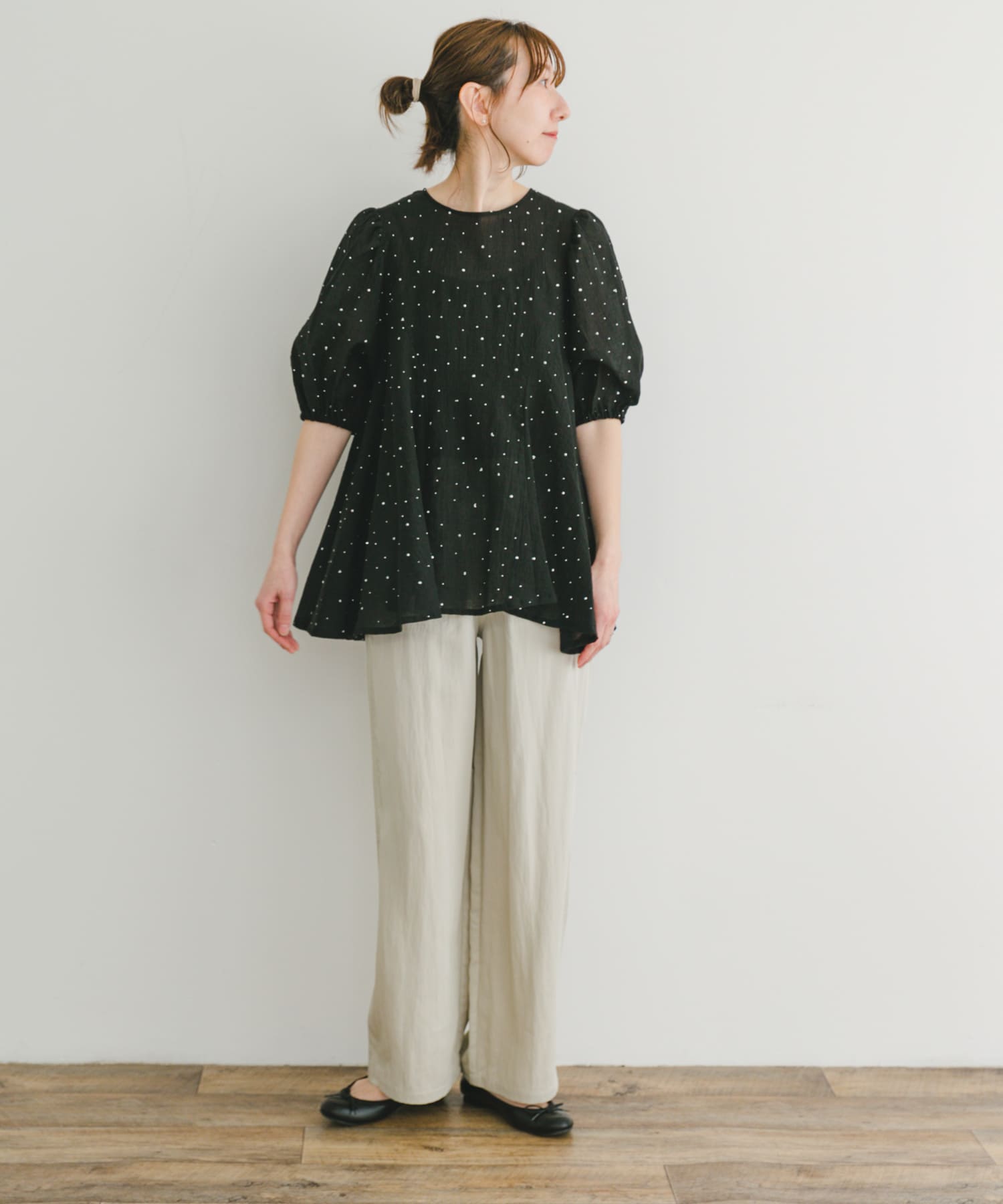 LIten Sheer Sculpture Tops リテン　シアーブラウス LIten Sheer Sculpture Tops リテン シアーブラウス liten