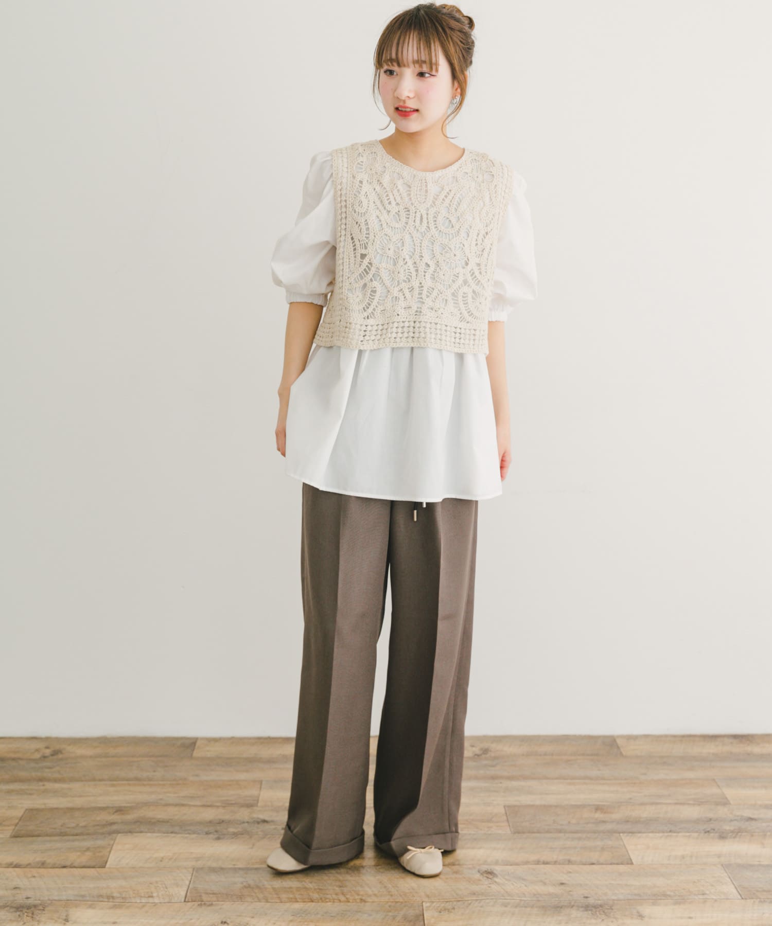 身長：160cm サイズ：FREE