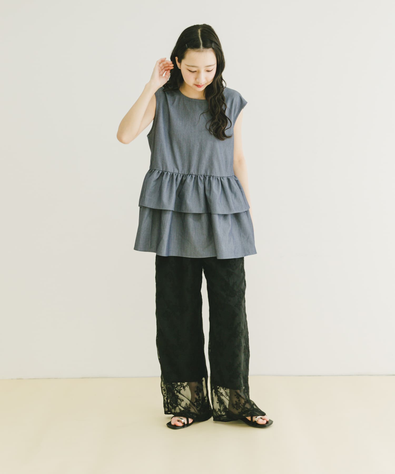 身長：160cm サイズ：FREE