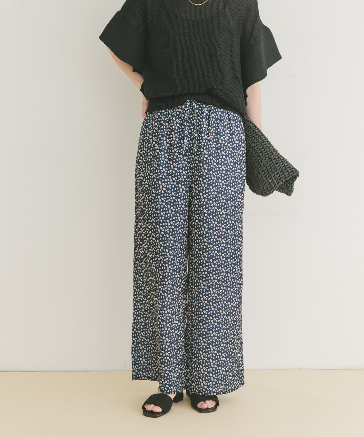 ガライージーワイドパンツ