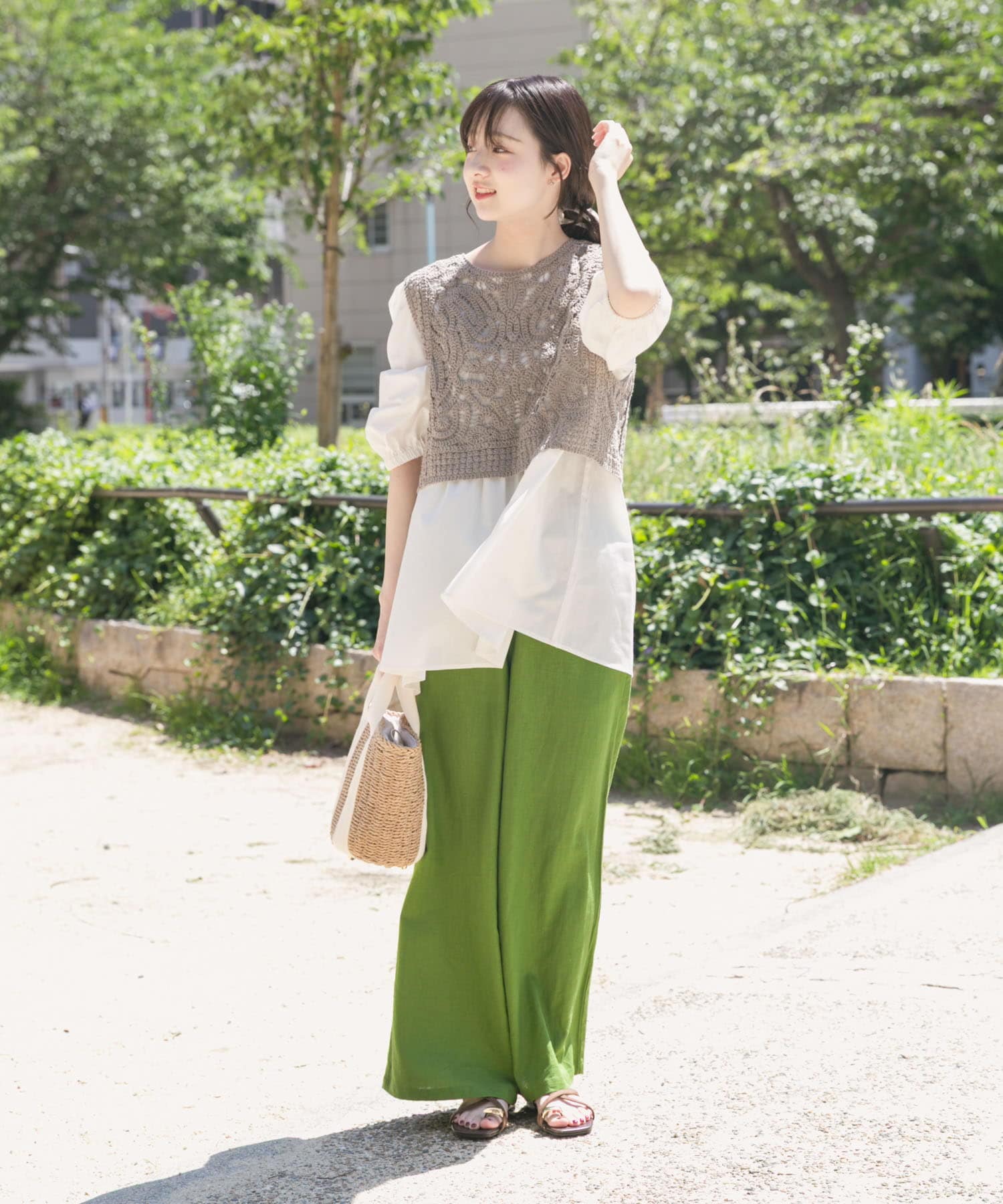 身長：160cm サイズ：M