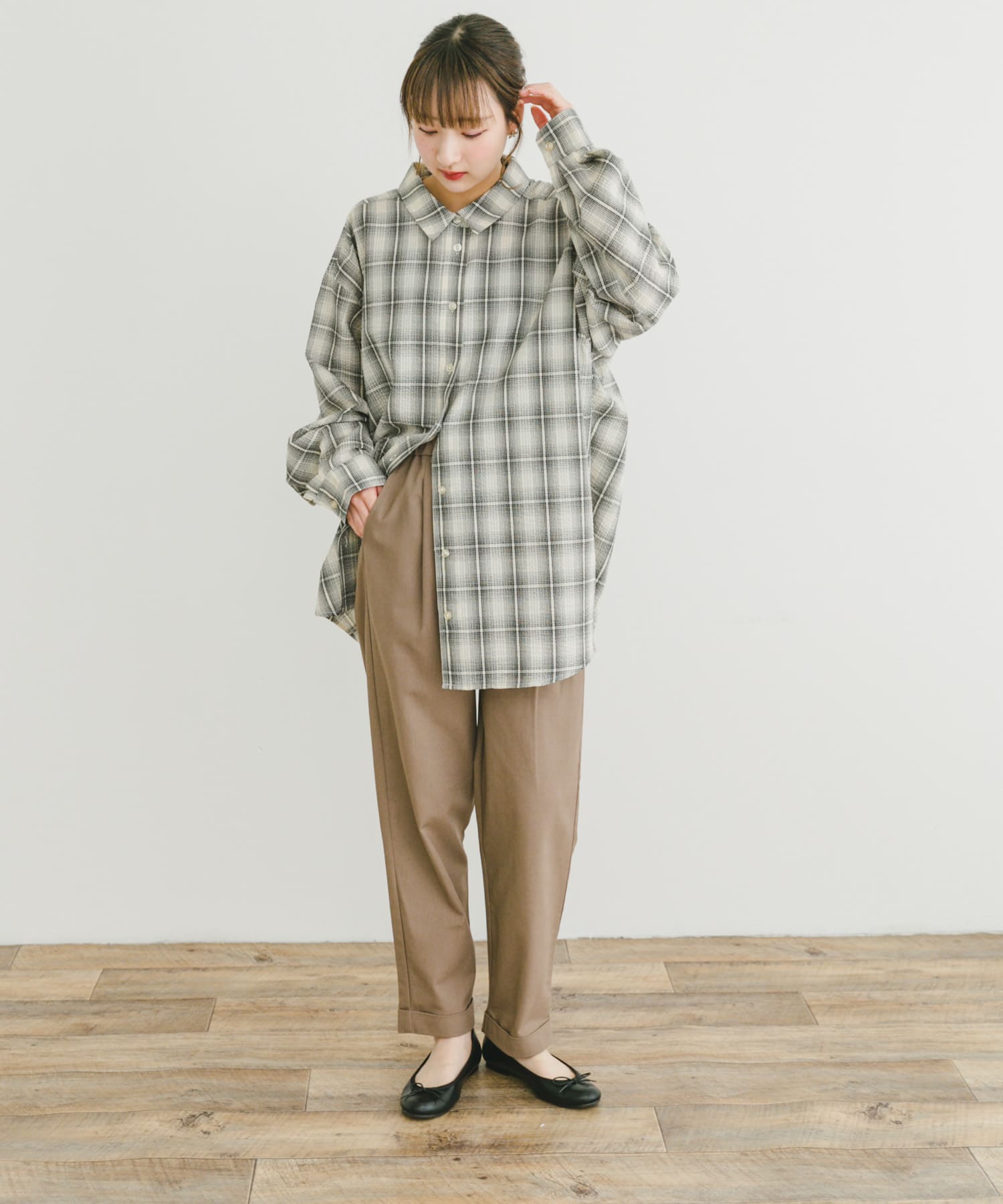 身長：160cm サイズ：M