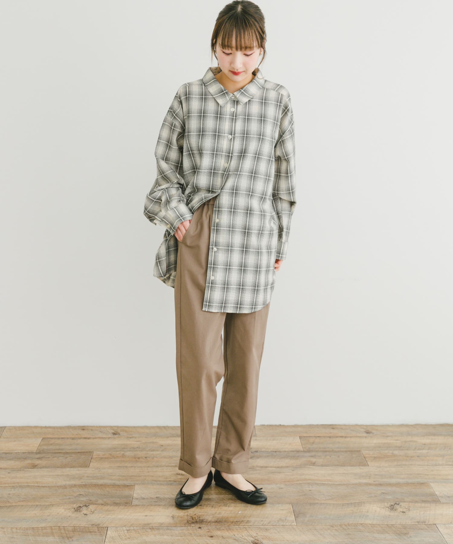 身長：160cm サイズ：M