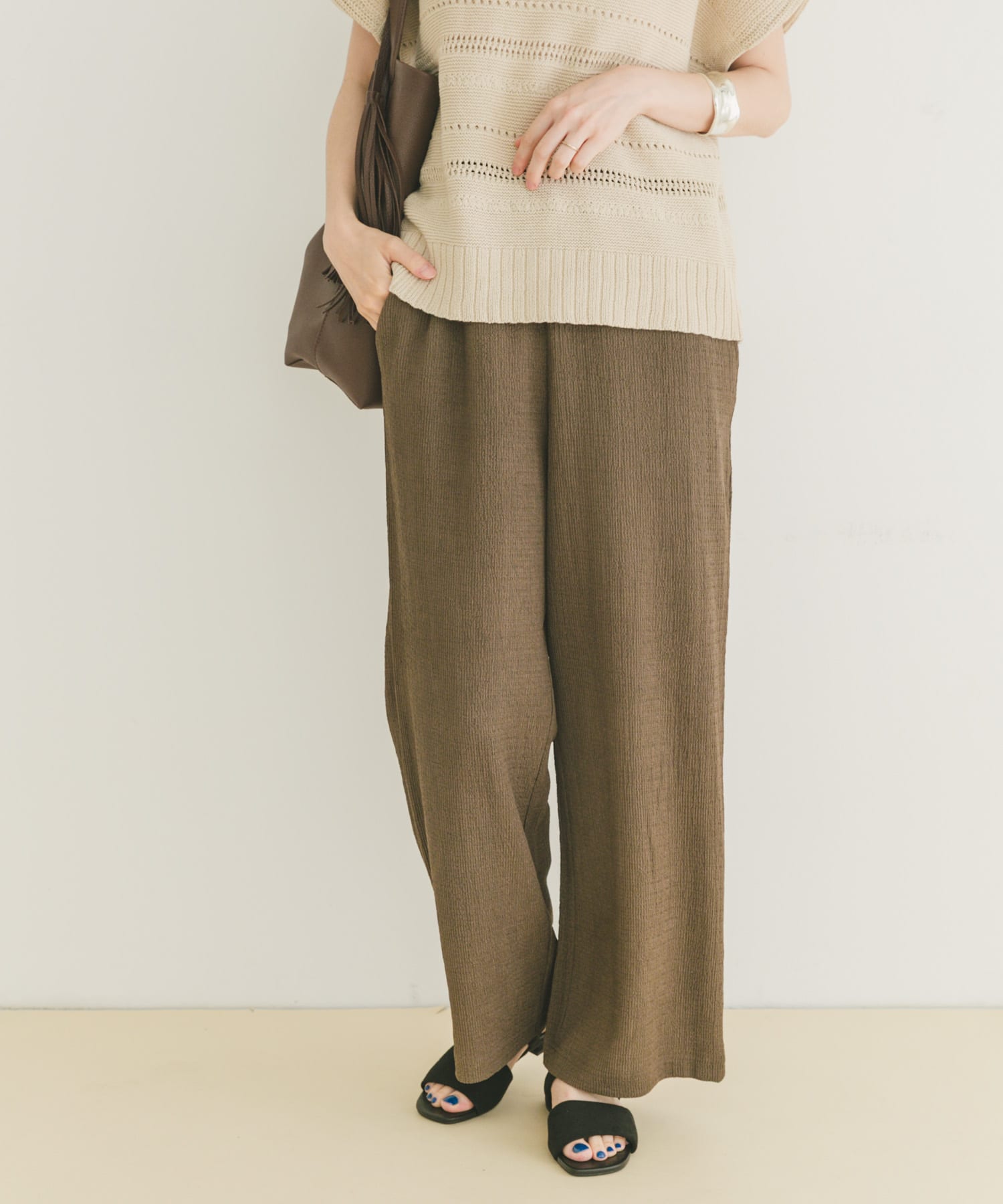 カットヨウリュウイージーパンツ