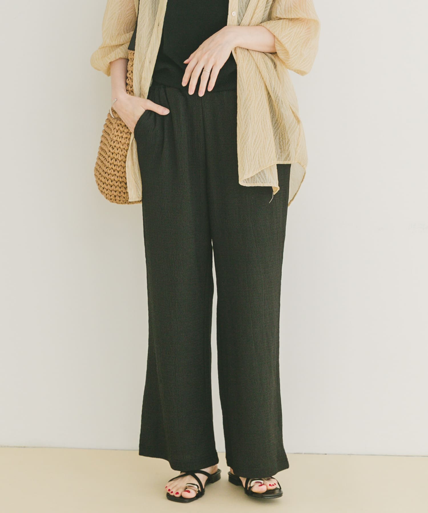 カットヨウリュウイージーパンツ