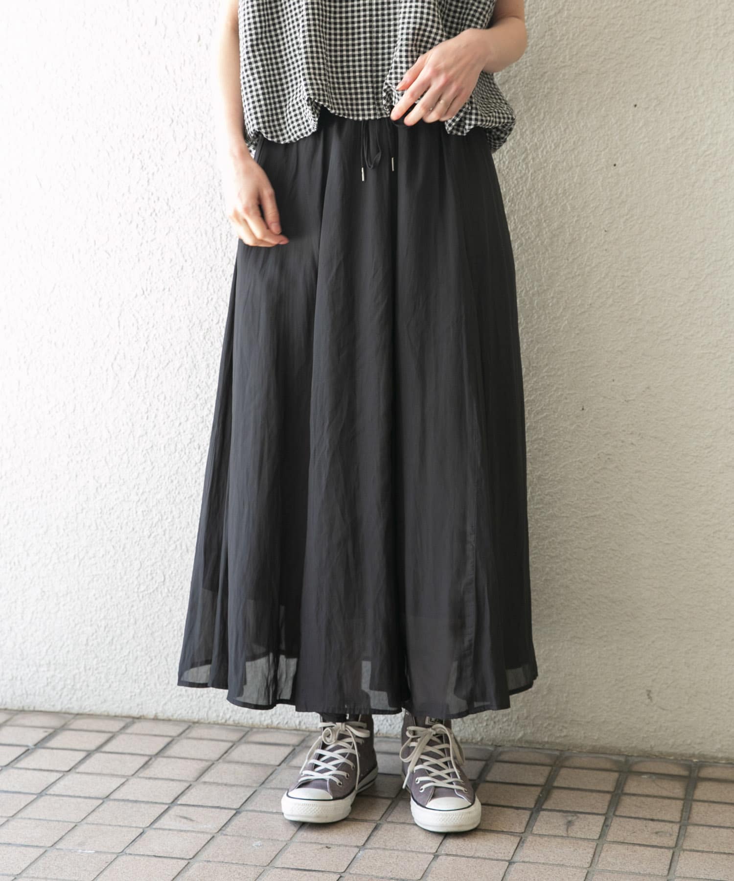 シアーフレアスカート