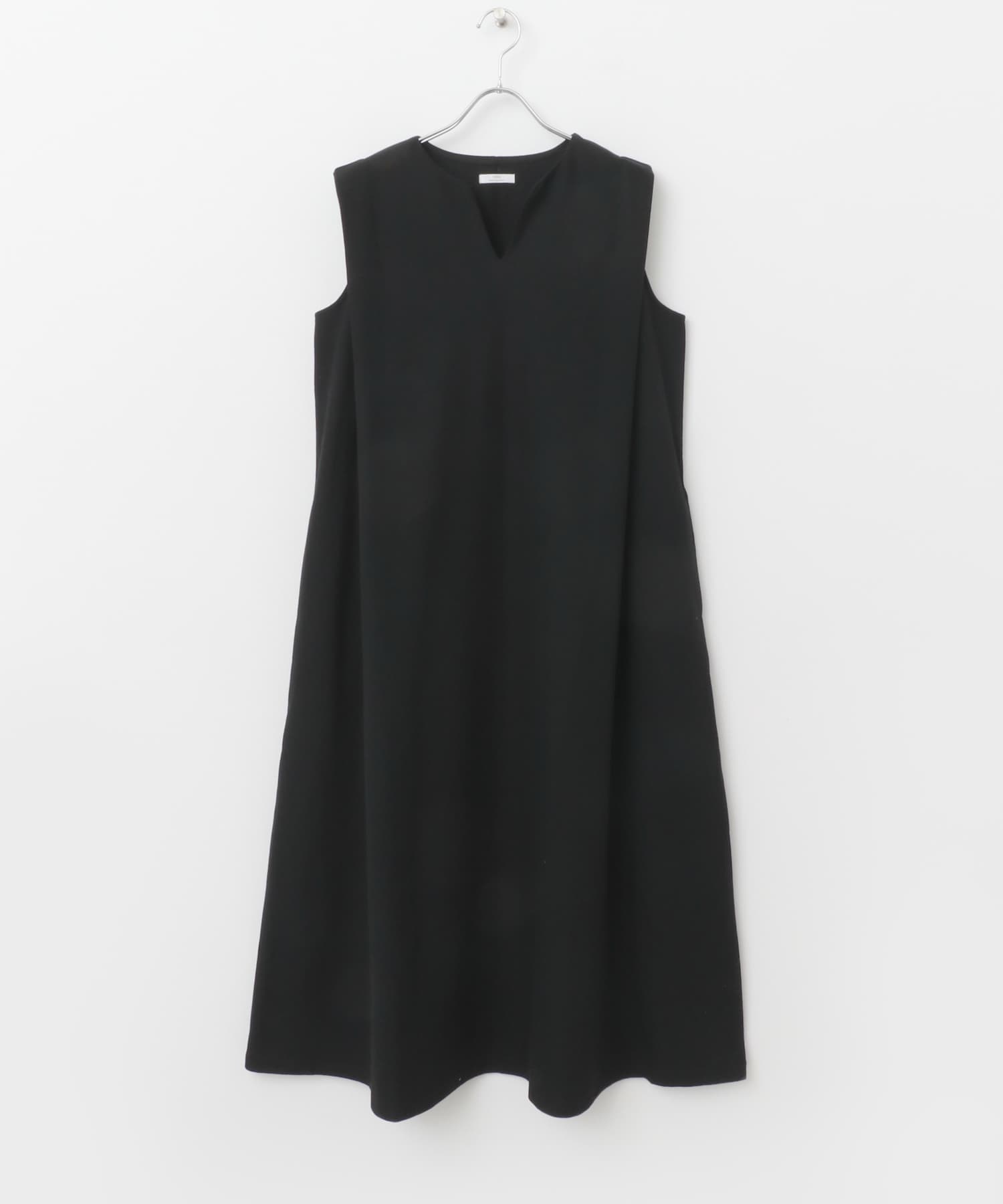 カットミラノノースリワンピース BLK FREE