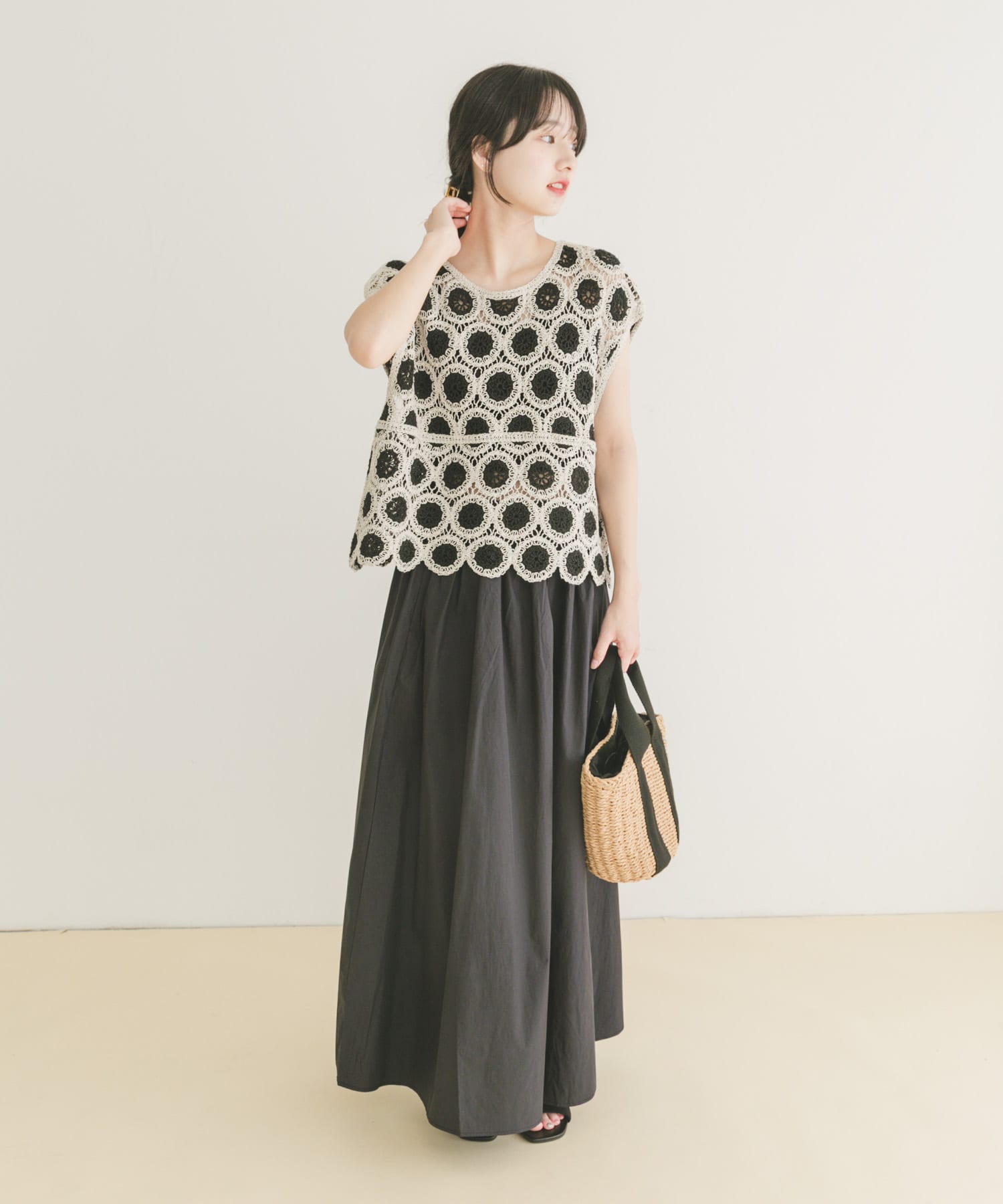 身長：160cm サイズ：FREE