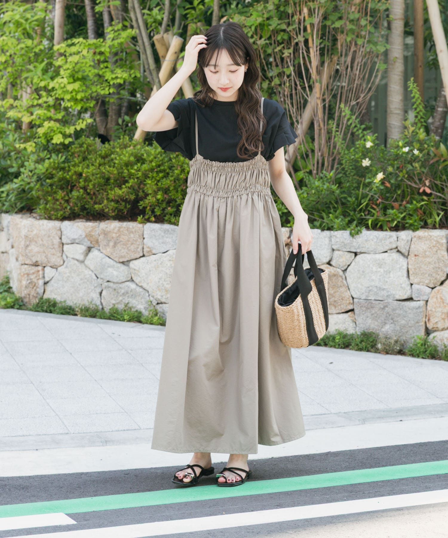 身長：160cm サイズ：FREE