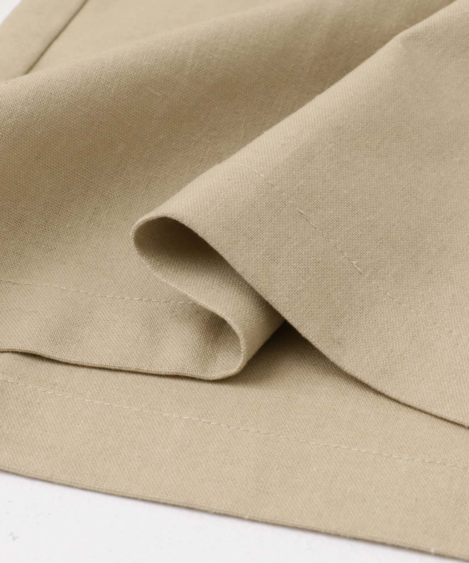 りんご55　リネンサロペット fog linen work(フォグリネンワーク) リンサロペット ブラック