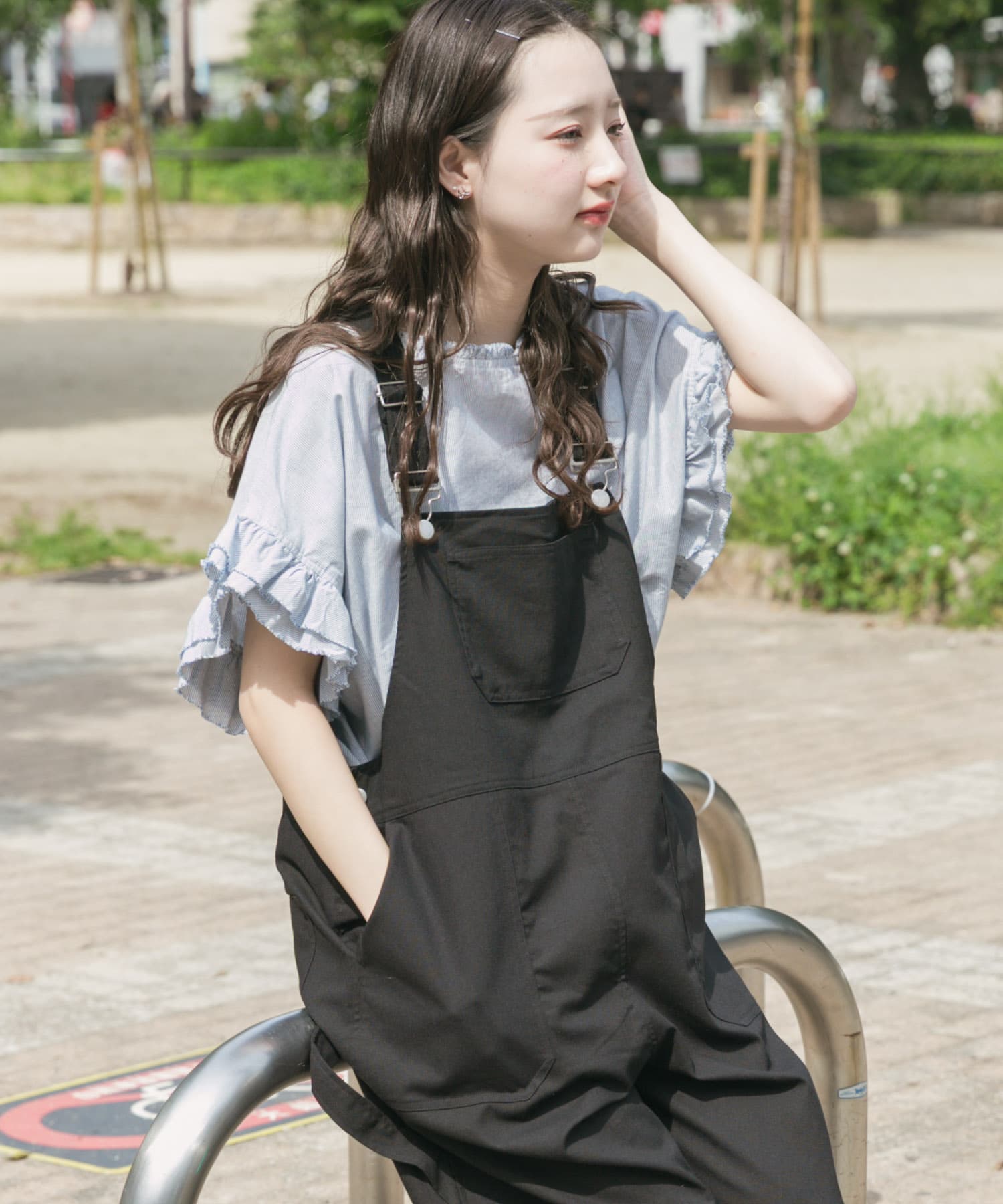 身長：160cm サイズ：FREE