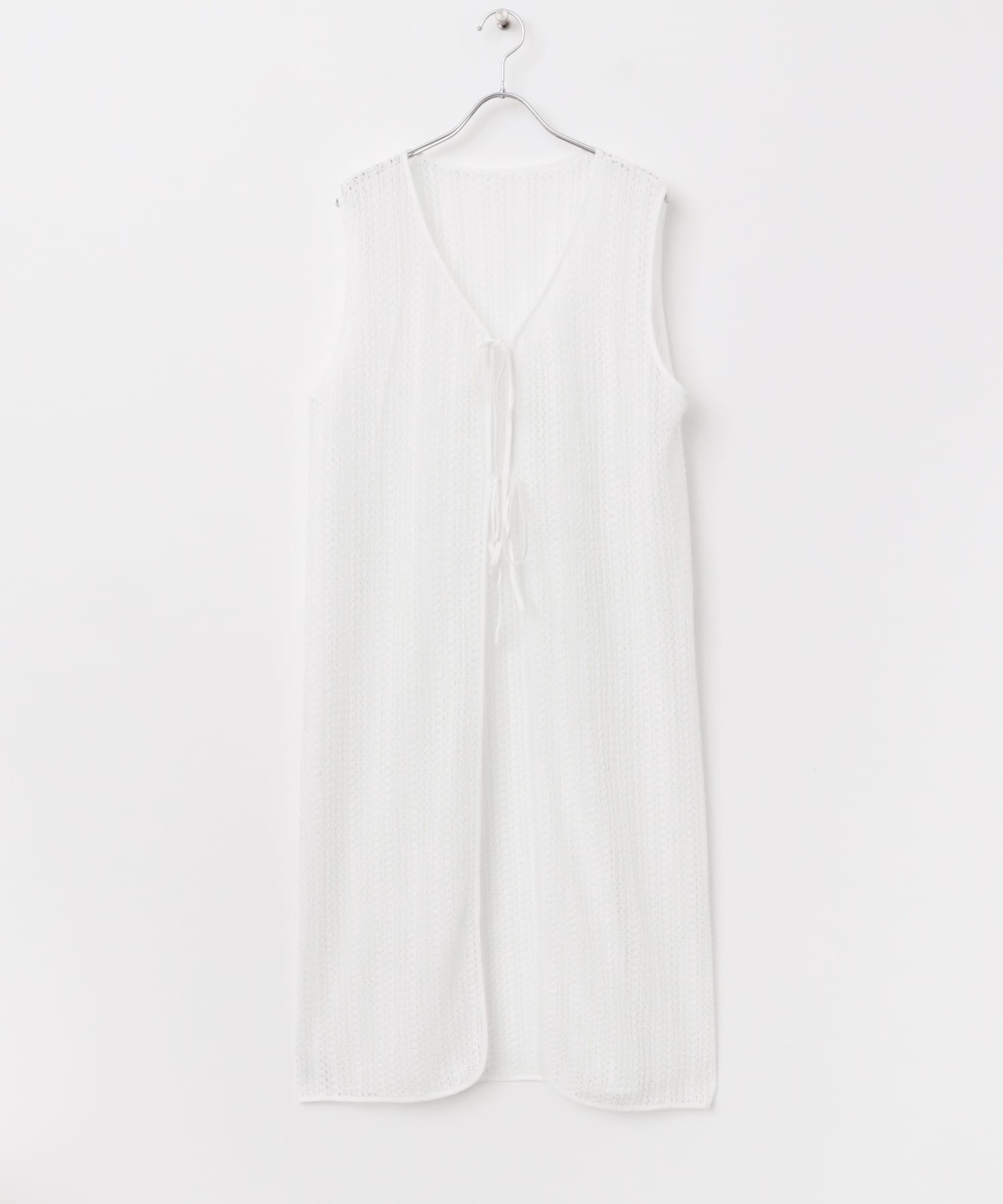 メッシュジレワンピース WHT FREE