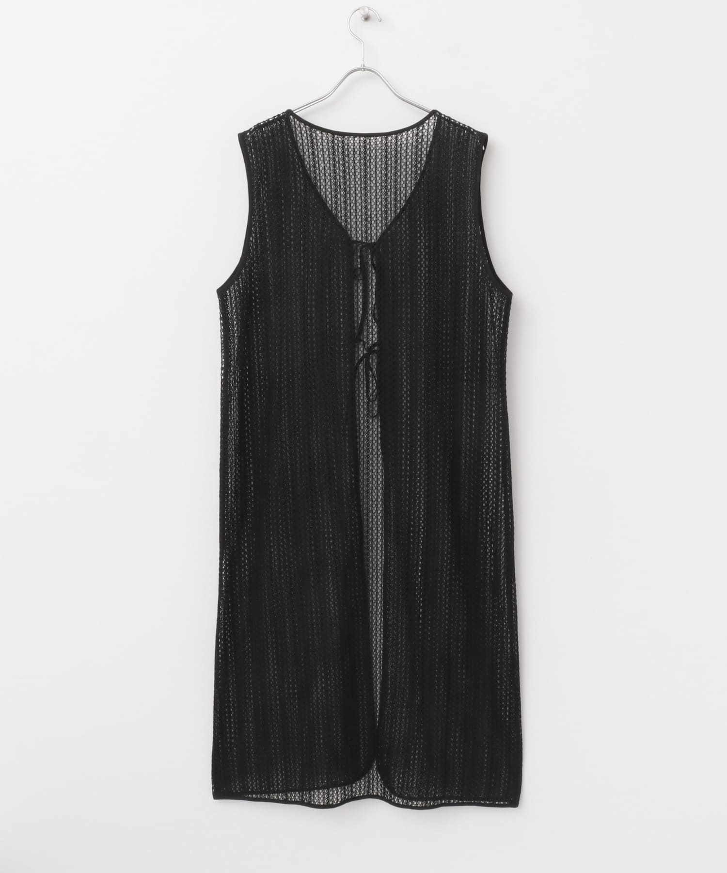 メッシュジレワンピース BLK FREE