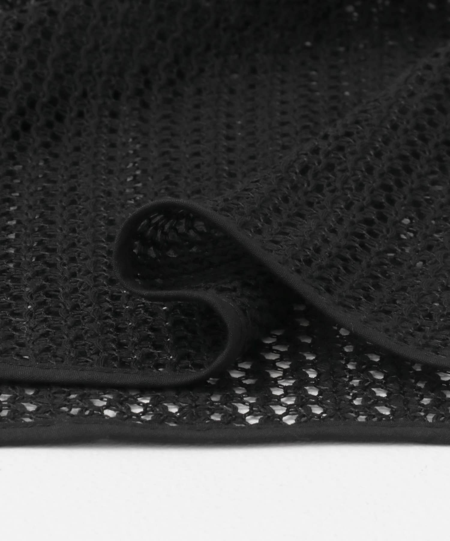 メッシュジレワンピース BLK FREE