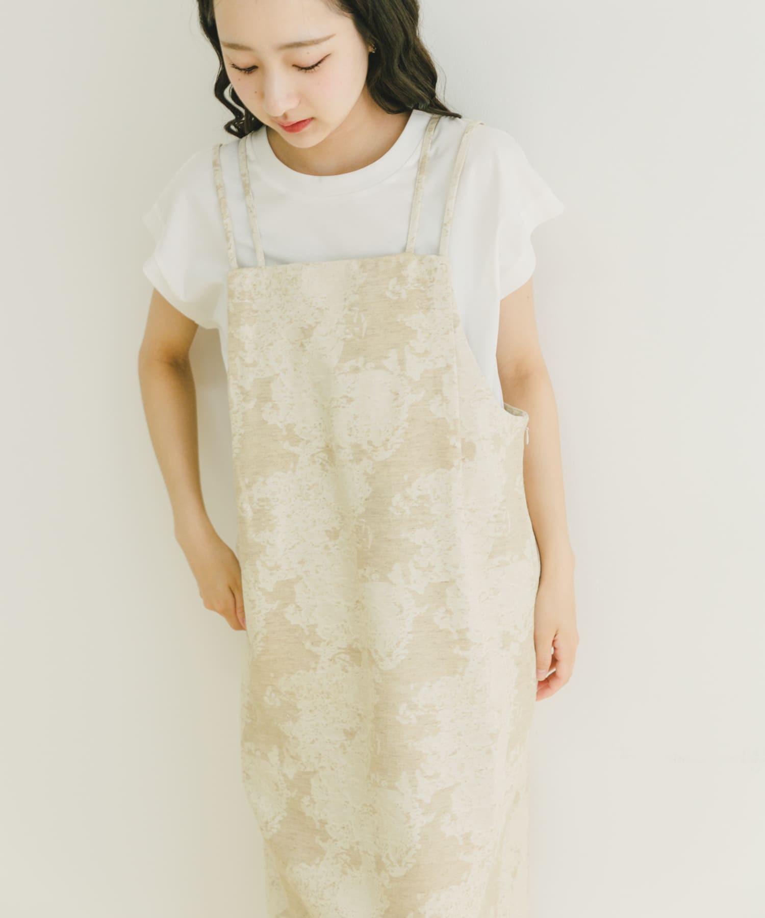 リネン混合 キャミワンピース リネン混キャミワンピース｜フレディ＆グロスターの通販｜&mall