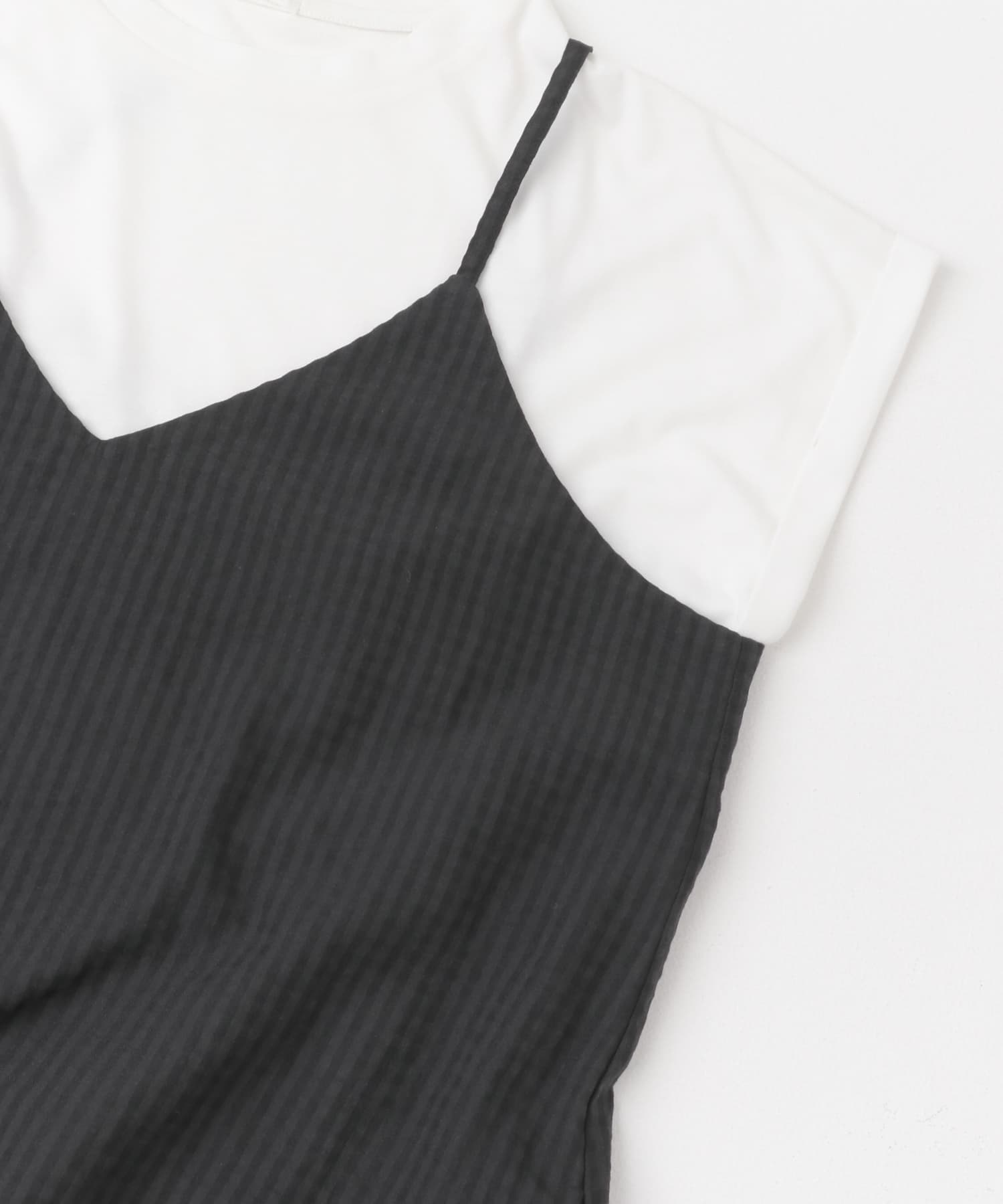 キャミワンピースセット BLK FREE
