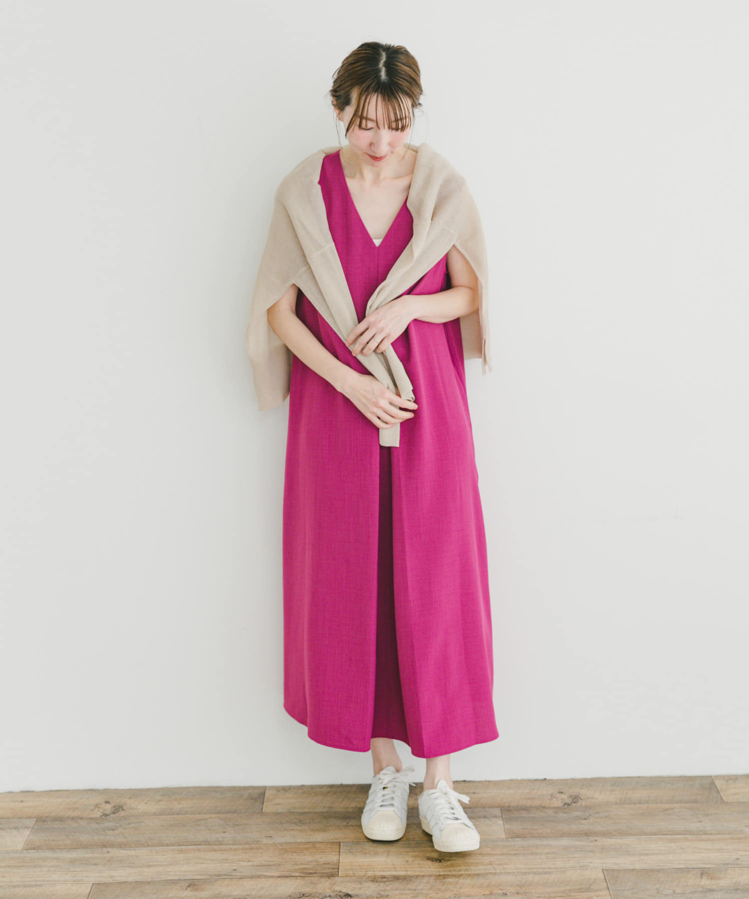 リネンライクテントラインワンピース(FREE CHA): ワンピース｜URBAN