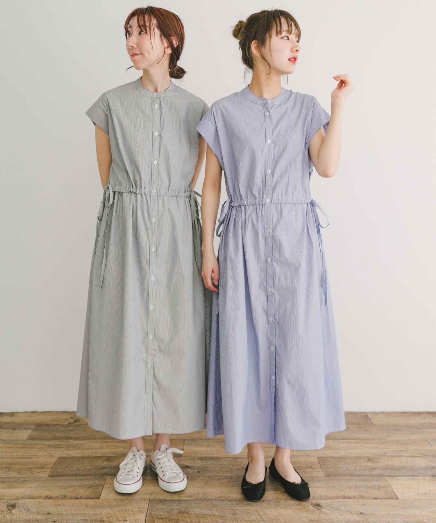 身長：164cm サイズ：FREE / 身長：160cm サイズ：FREE