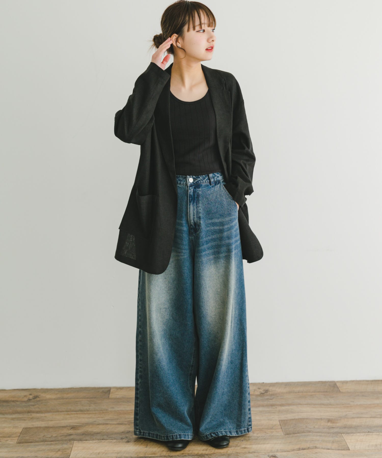 身長：160cm サイズ：FREE