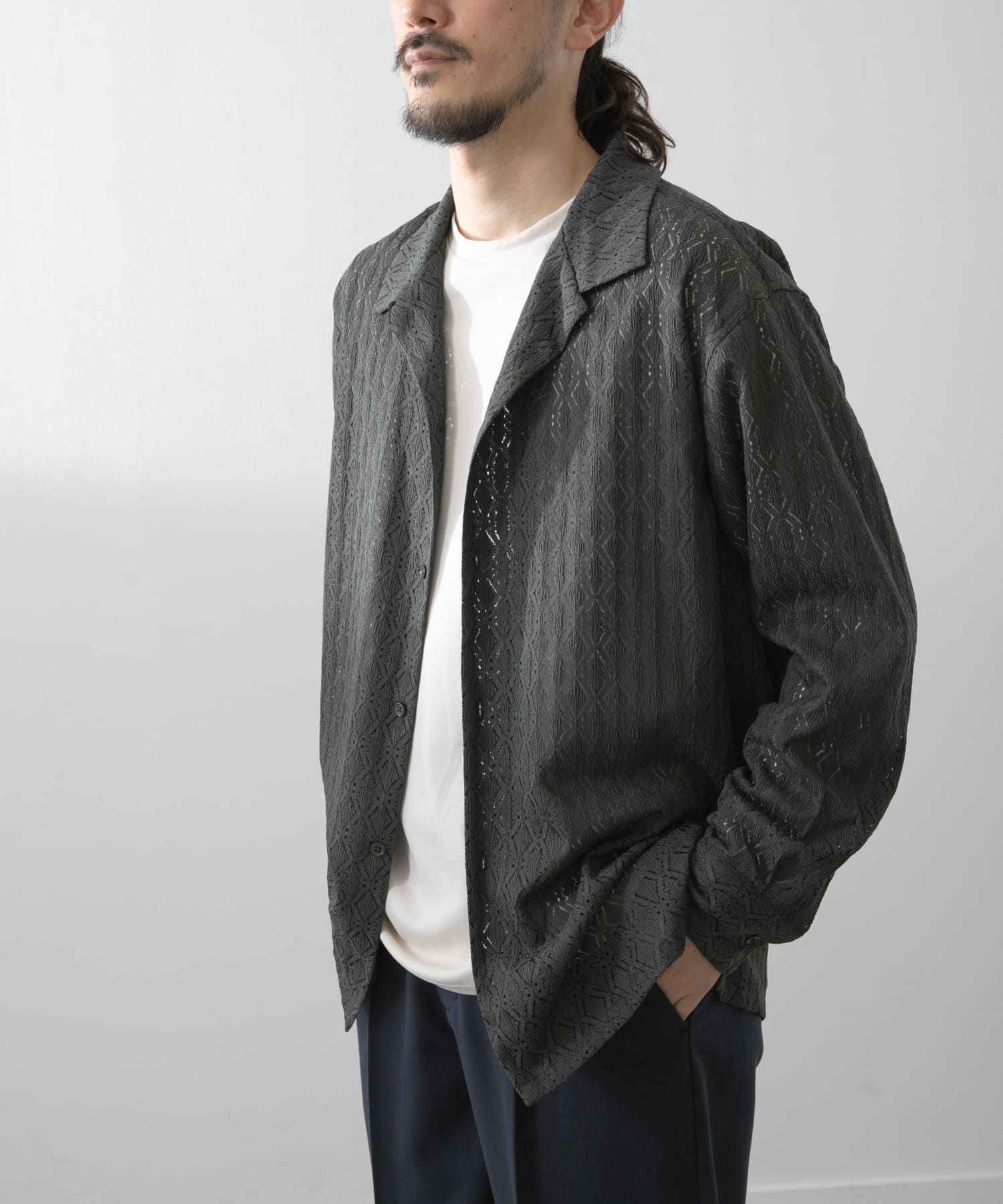 身長：173cm サイズ：L