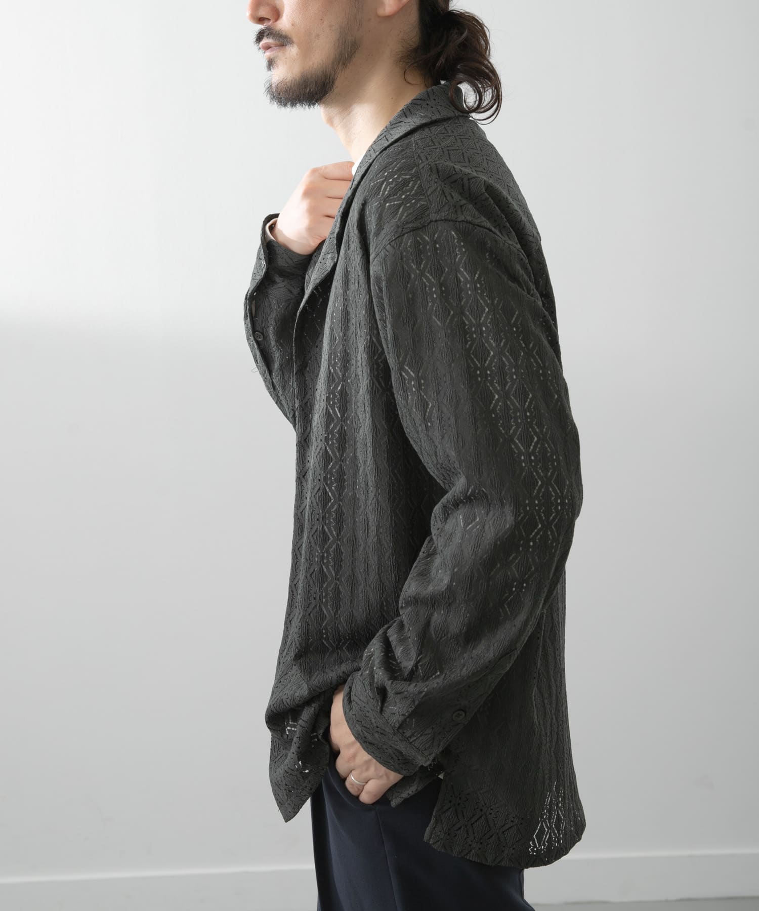 身長：173cm サイズ：L