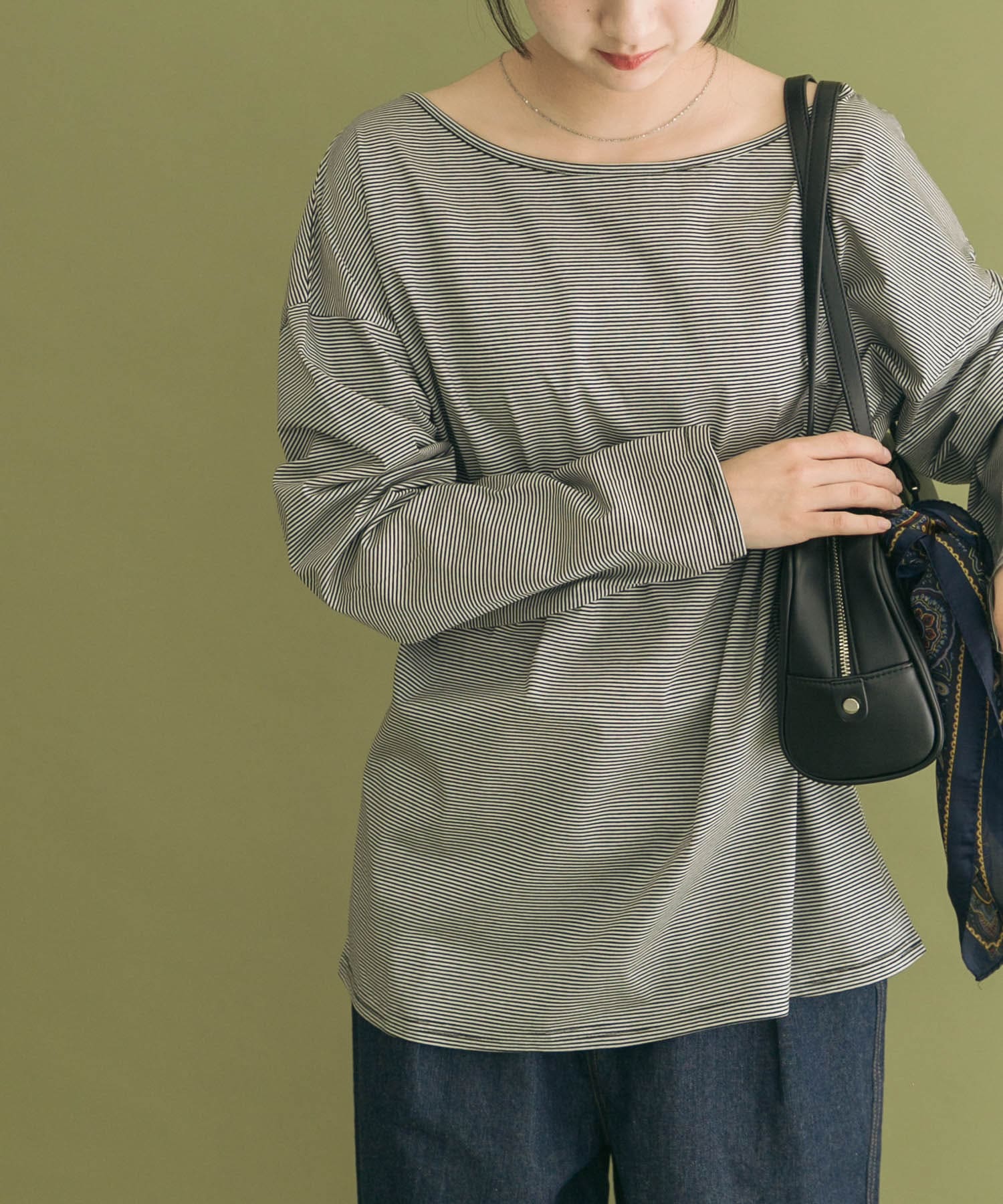 シルケットロングスリーブTシャツ