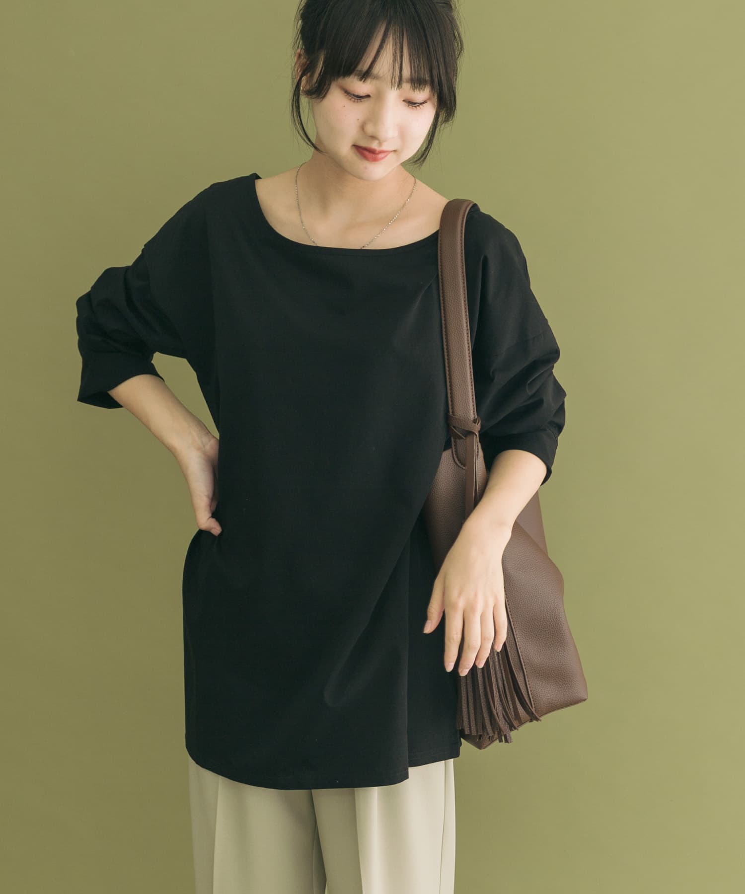 身長：160cm サイズ：FREE