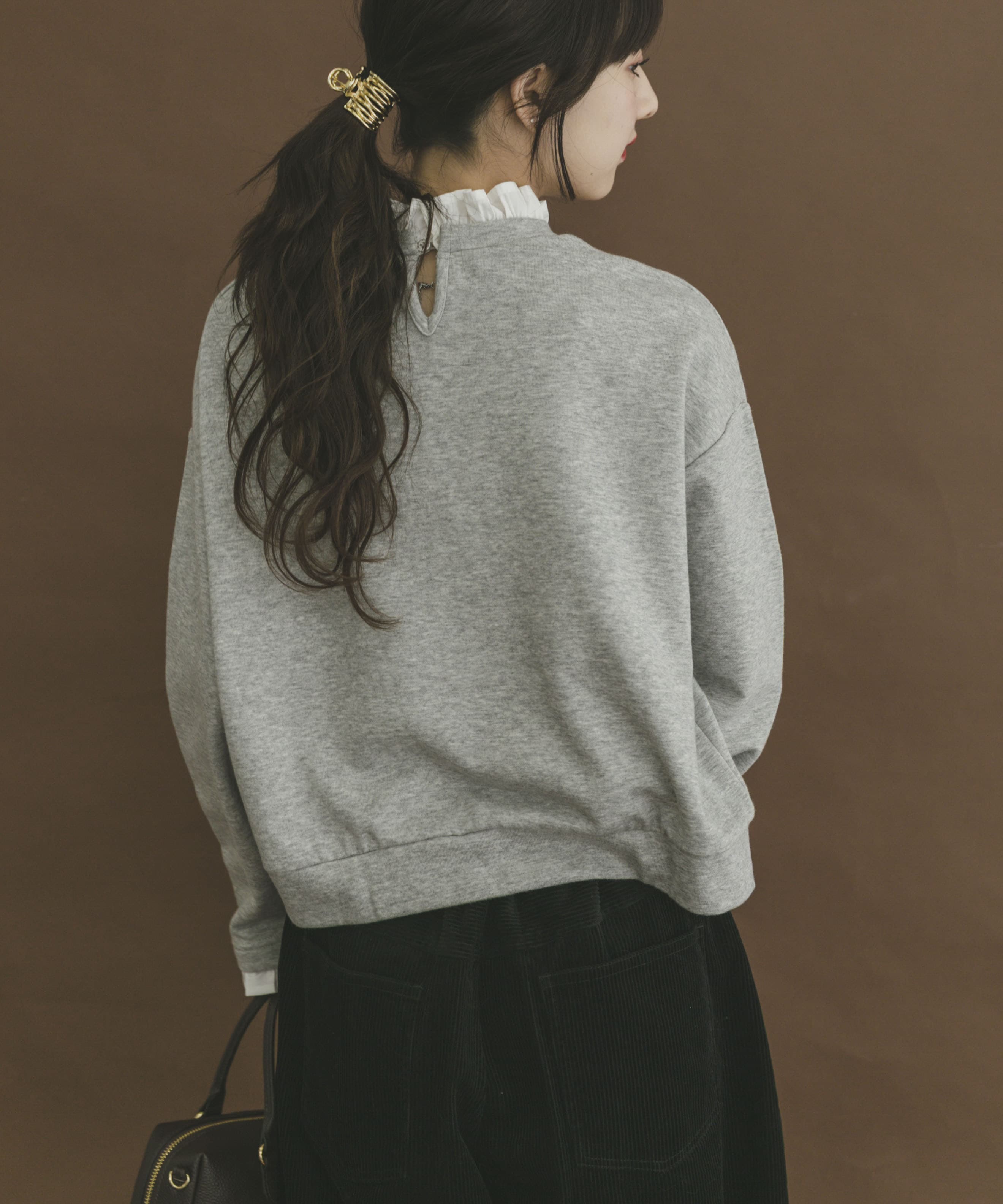 フリルドッキングスウェット(FREE BLK): トップス｜URBAN RESEARCH公式