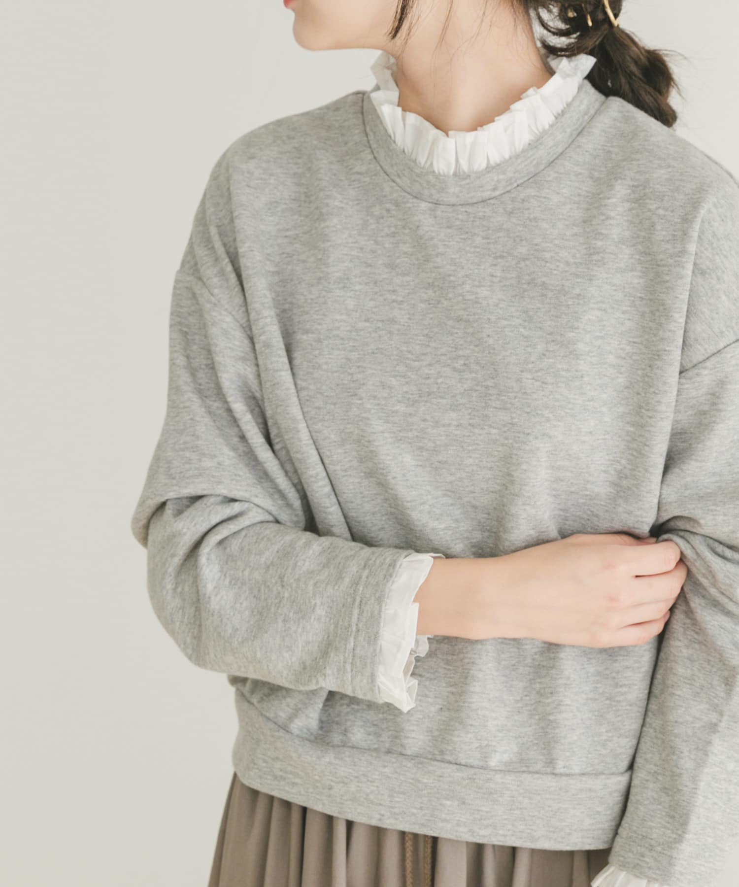 フリルドッキングスウェット(FREE BLK): トップス｜URBAN RESEARCH公式