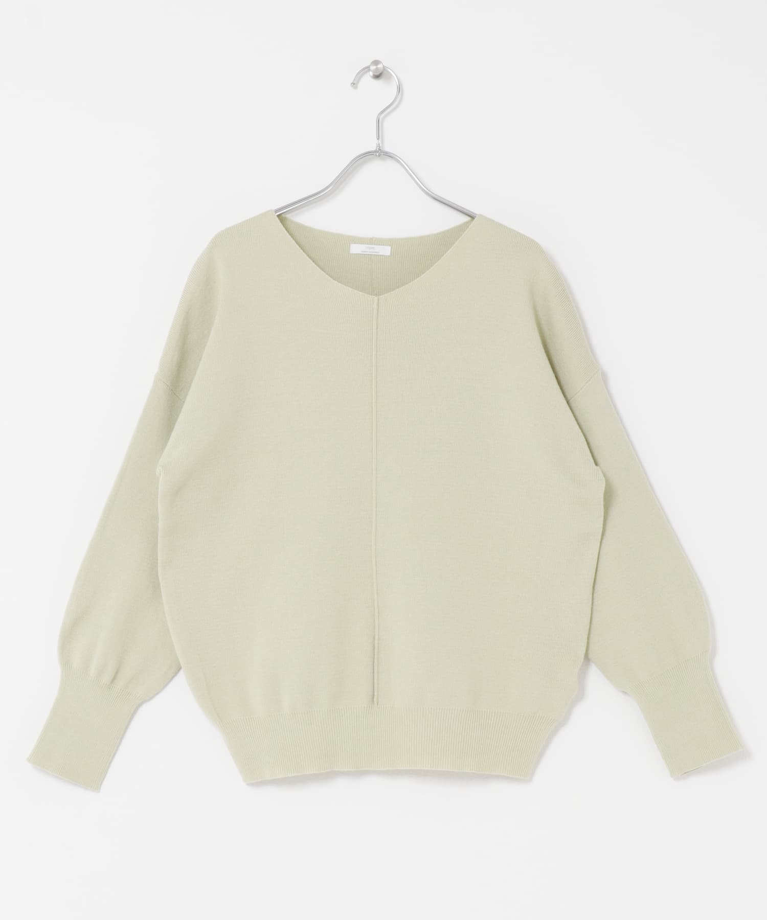 『洗濯可』アウトリンキングVネックニット MNT Free