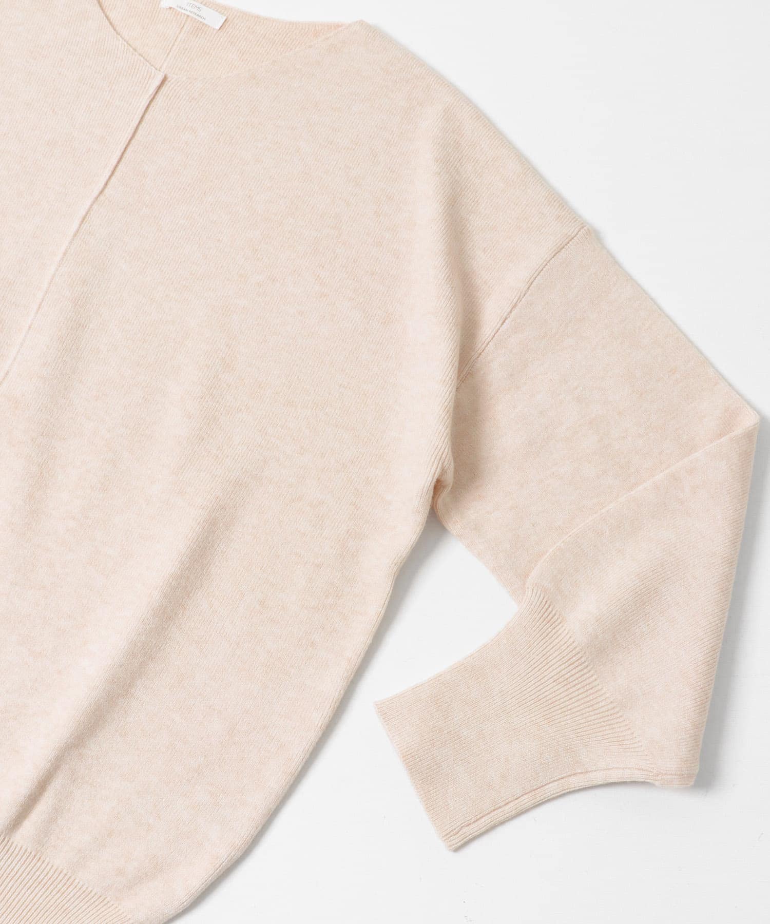 『洗濯可』アウトリンキングVネックニット OFF Free