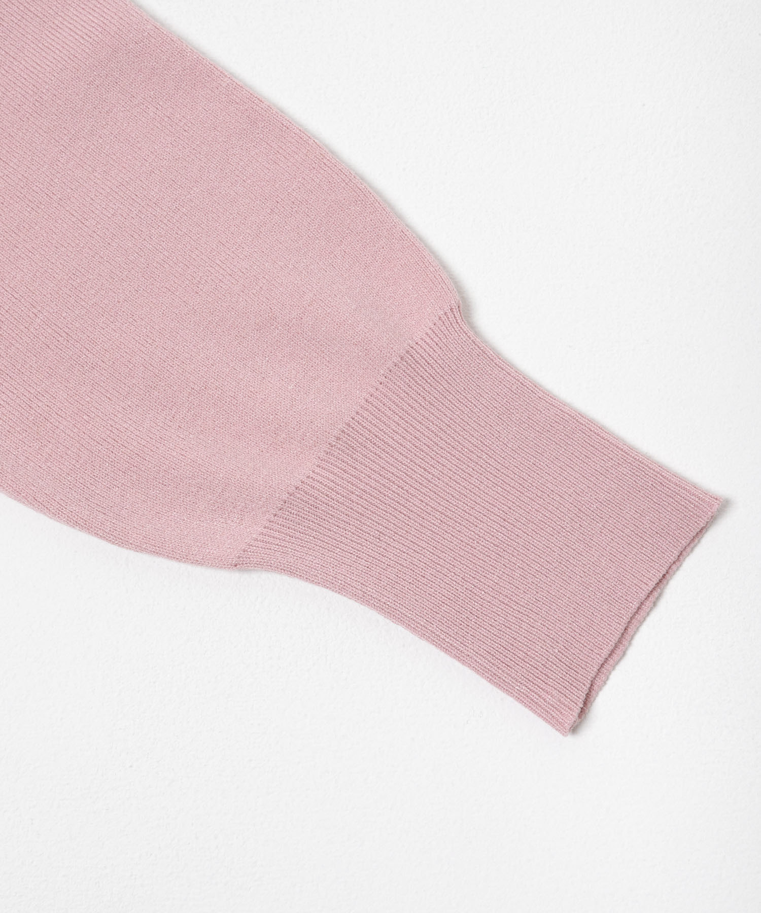 『洗濯可』アウトリンキングVネックニット PNK Free