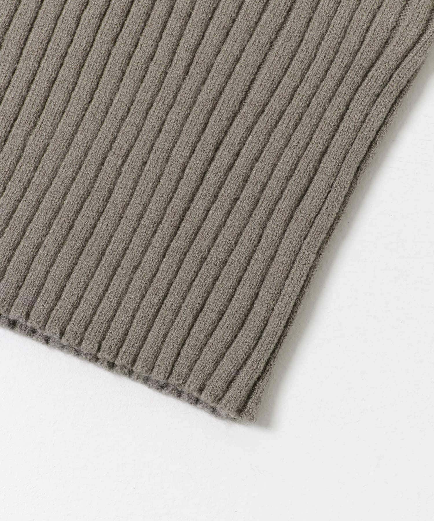 『洗濯可』モチモチハイネックリブニット KHK FREE