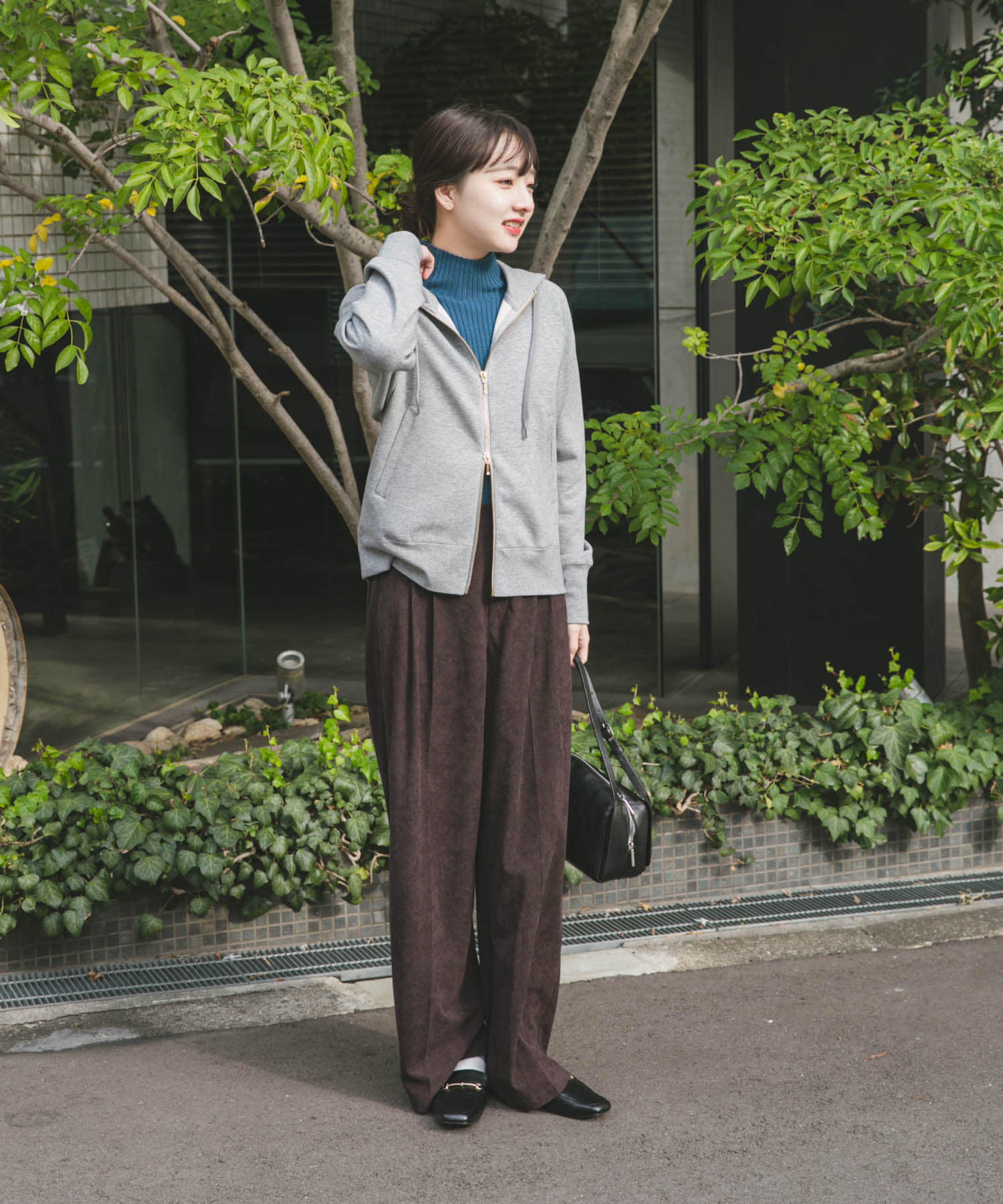 洗濯可』モチモチハイネックリブニット(FREE BLK): トップス｜URBAN