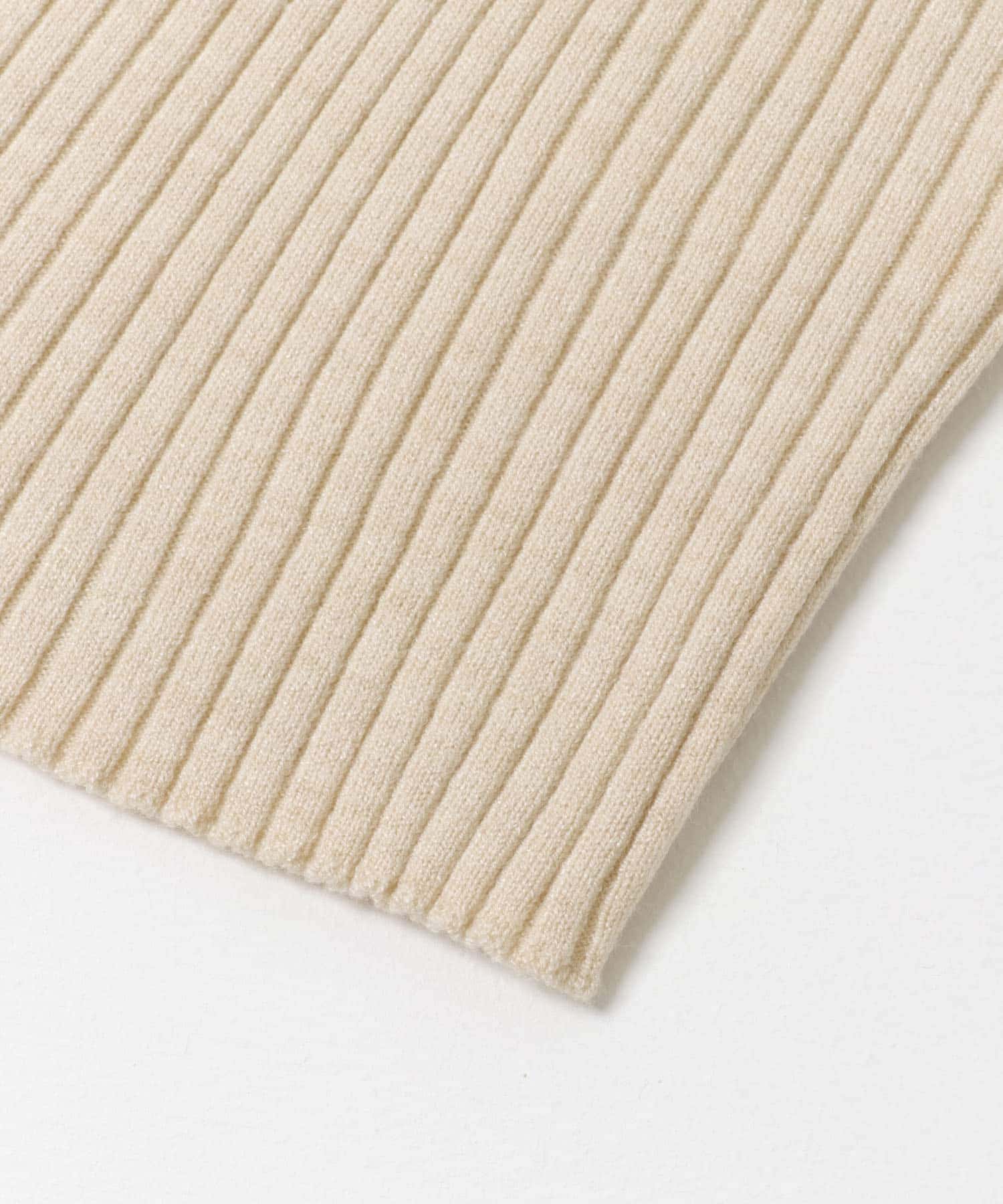 『洗濯可』モチモチハイネックリブニット IVO FREE