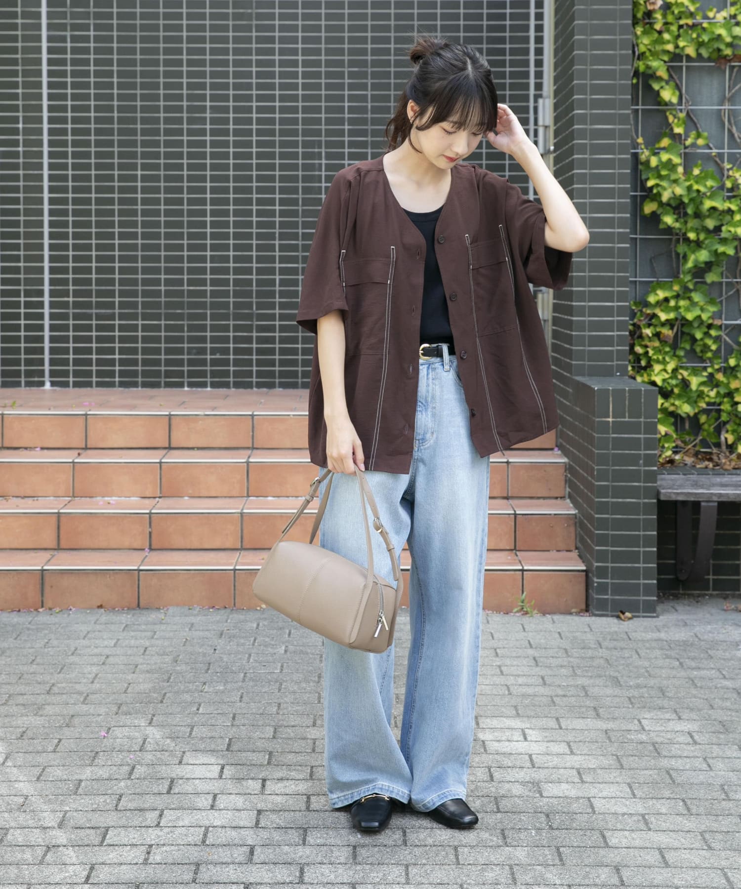 身長：160cm サイズ：FREE