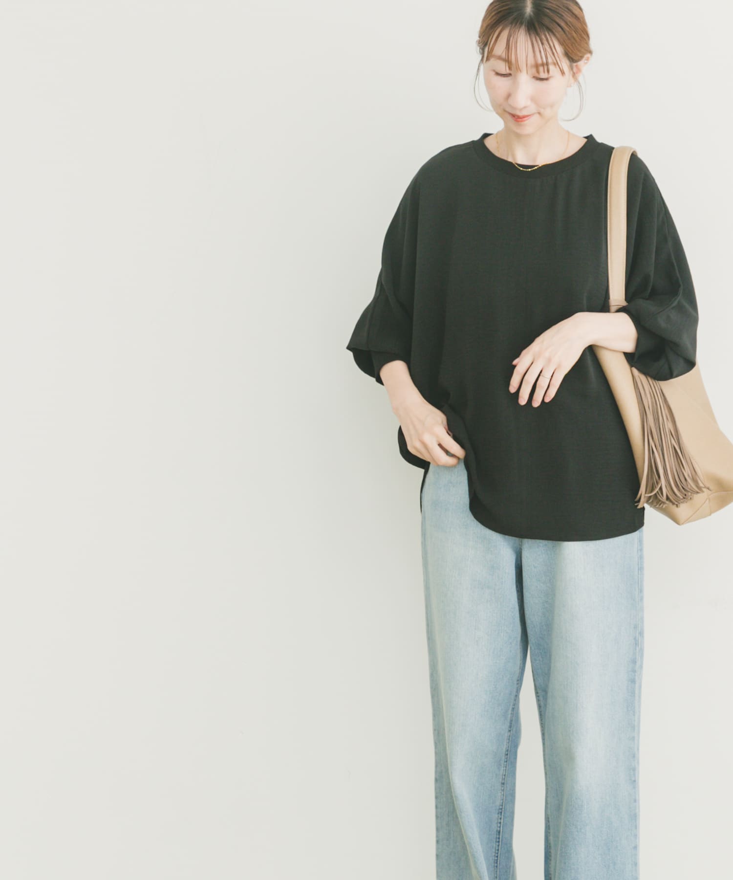 身長：164cm サイズ：FREE