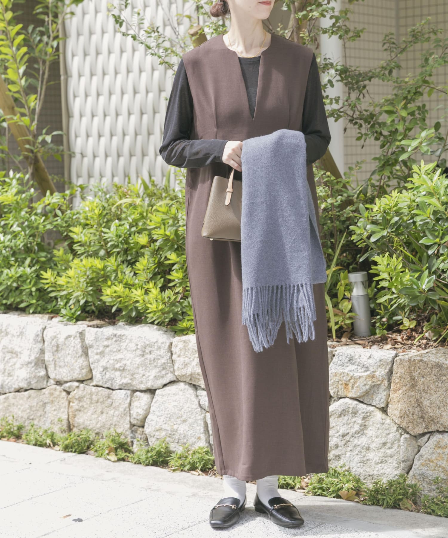 『イージーケア』インナーセットジャンパースカート