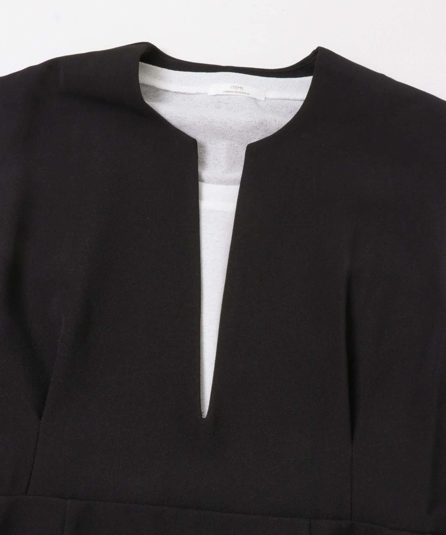 『イージーケア』インナーセットジャンパースカート BLK FREE