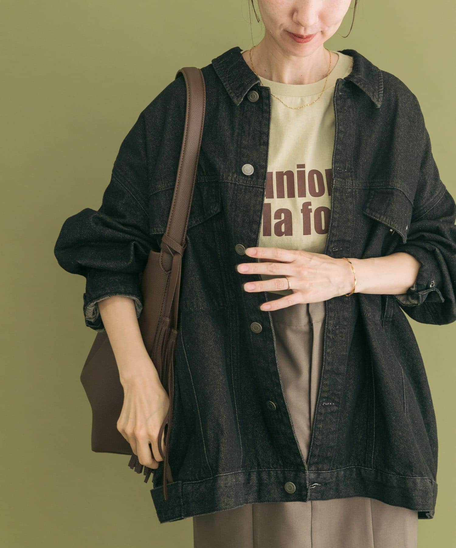 デニムオーバージャケット